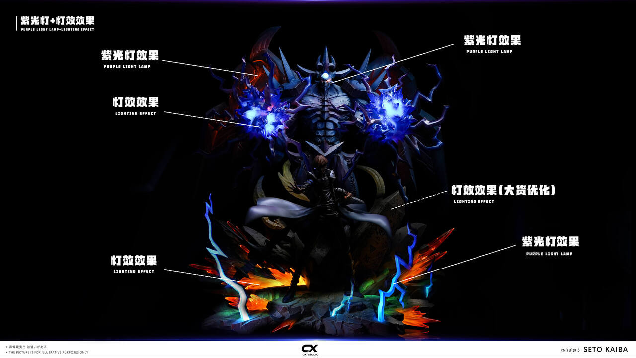 【Pre-sale】Seto Kaiba and Obelisk the Tormentor-Yu-Gi-Oh! Duel Monsters-CX Studio