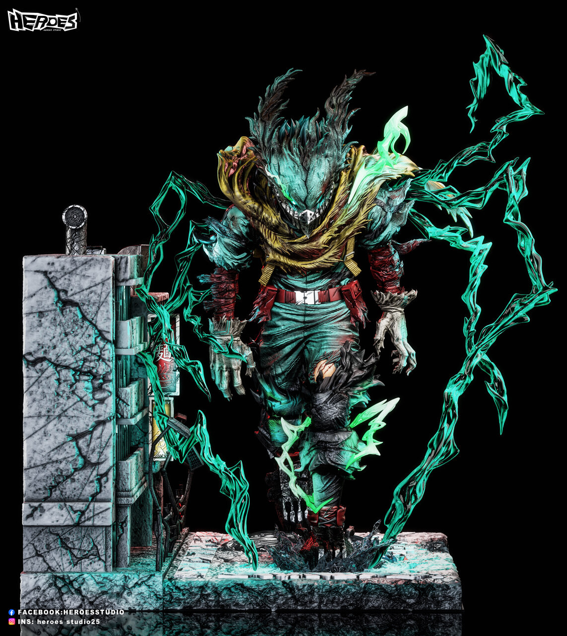 【Pre-sale】1/6 Scale Dark Deku-Heroes Studio