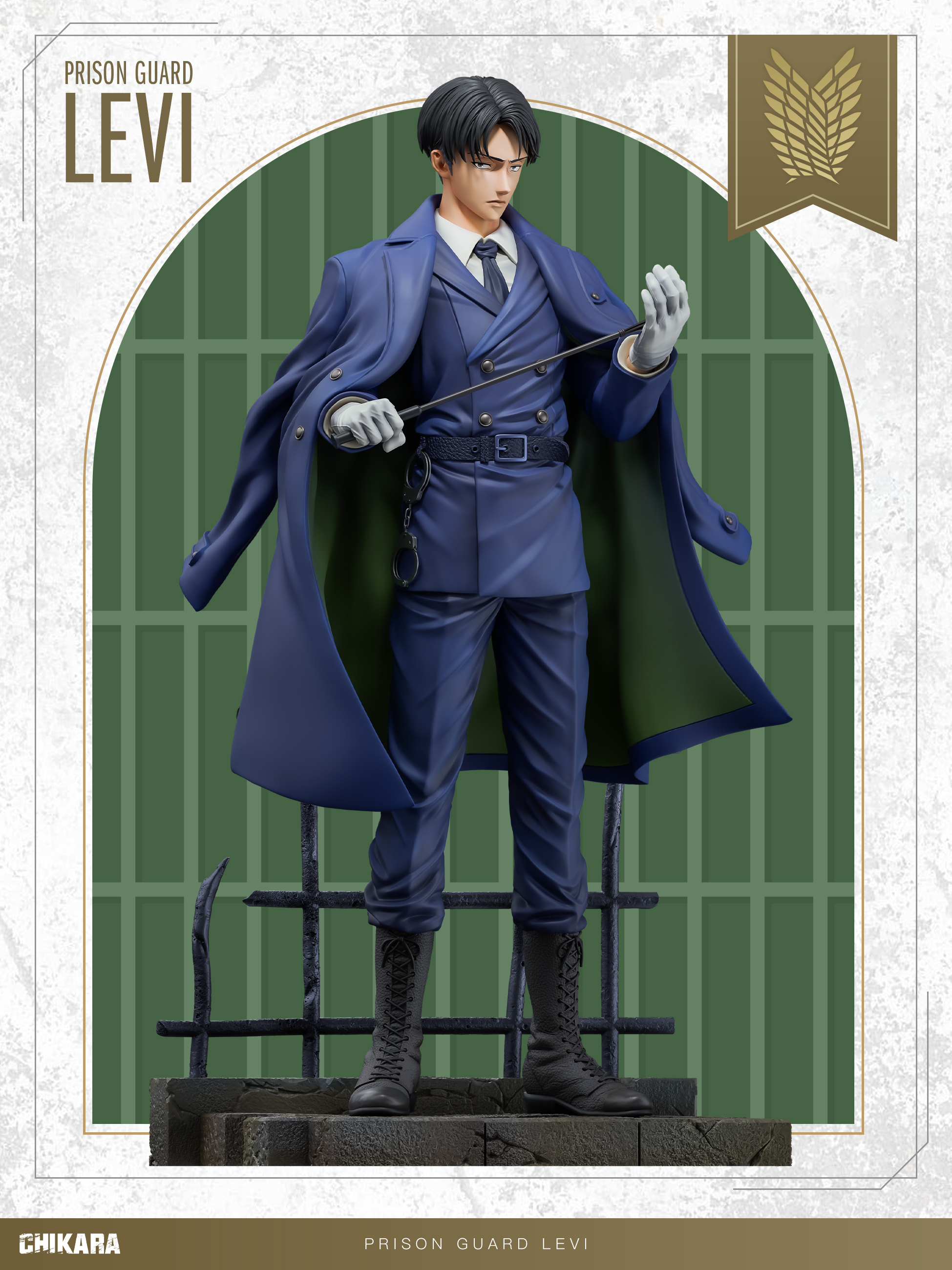 【Pre-sale】1/6 Scale Warden Levi-Attack on Titan-CHIKARA Studio