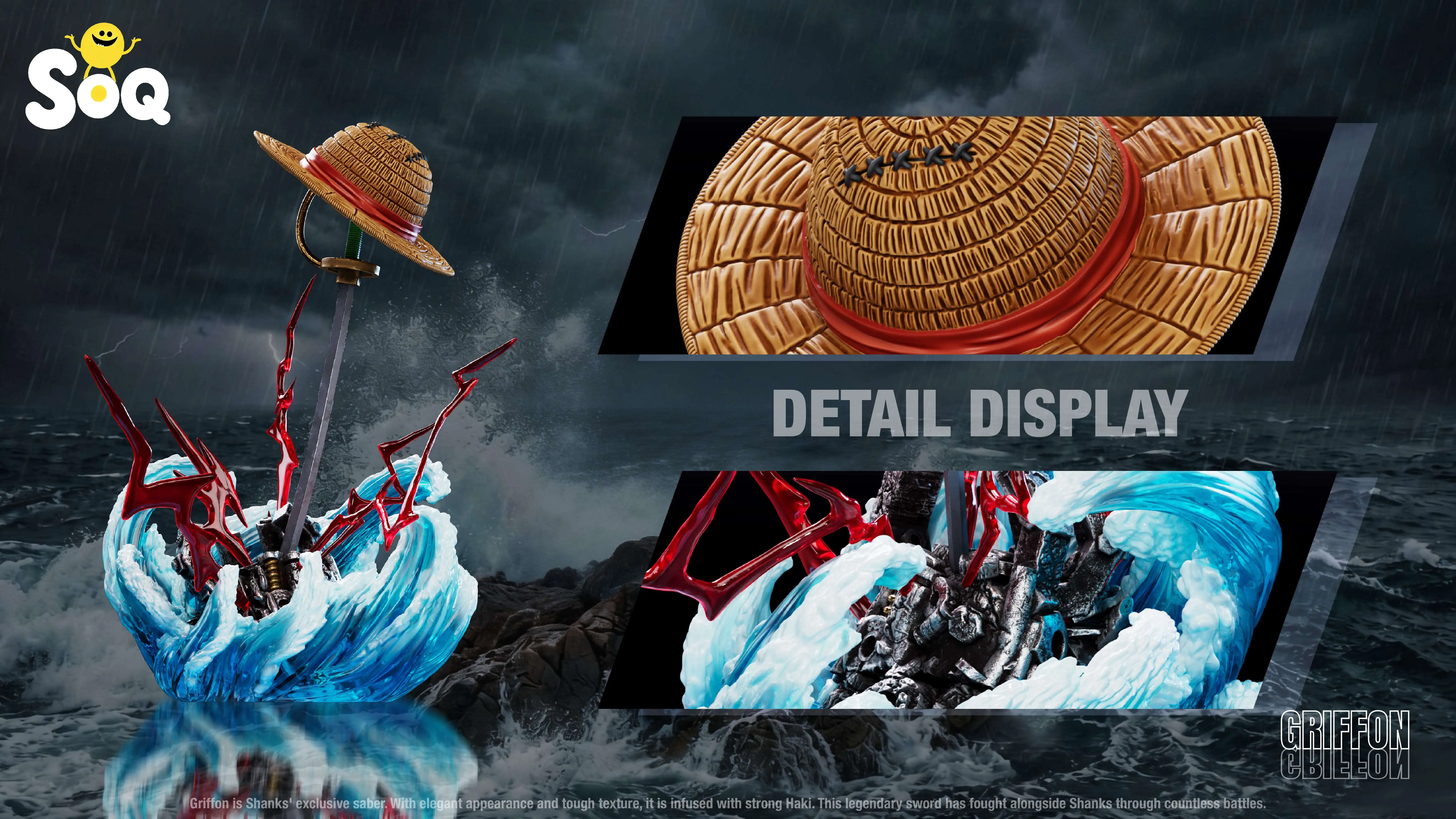 【Pre-sale】Sword of Shanks-One piece-SOQ Studio