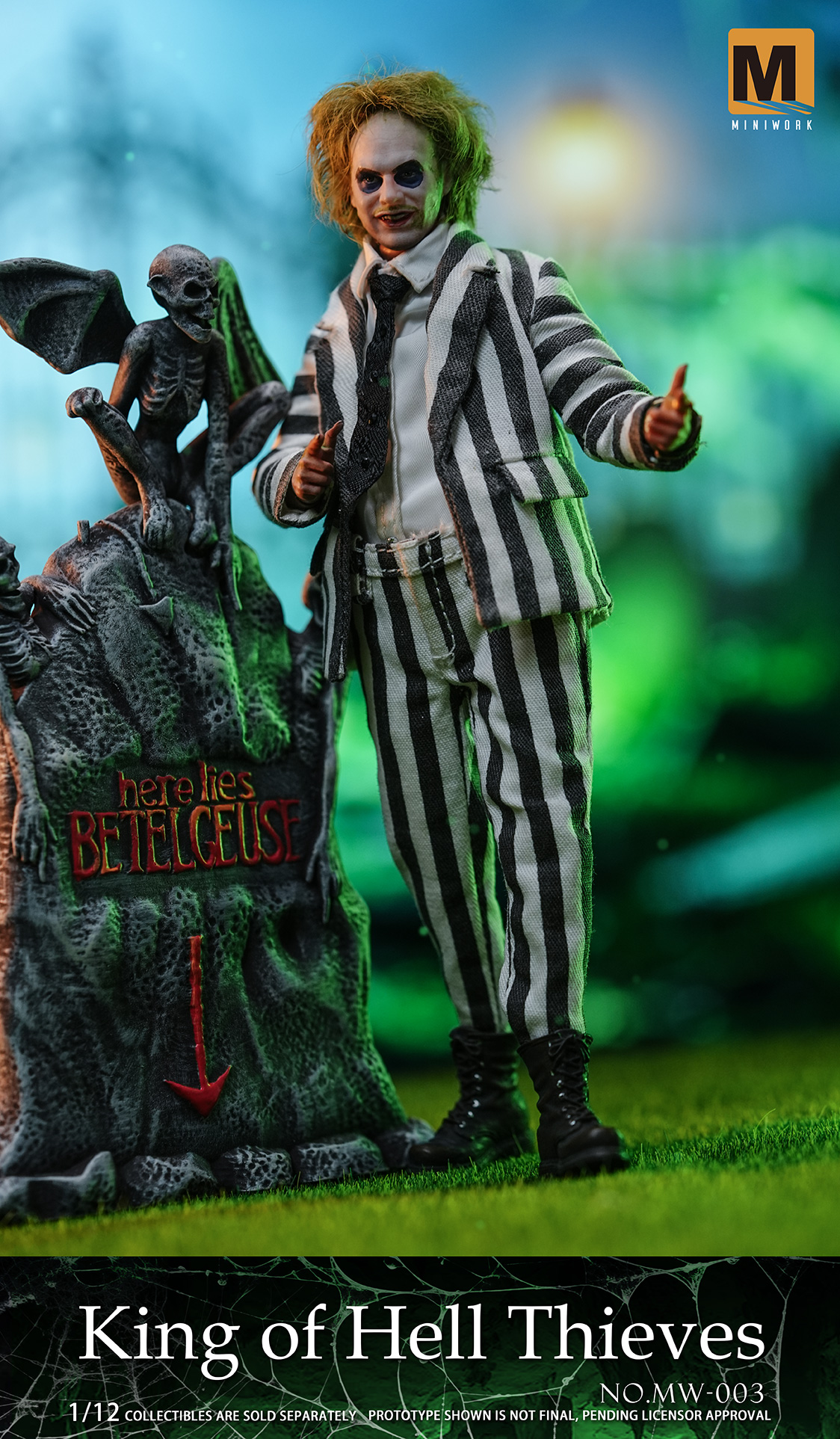 【Pre-sale】1/12 Scale MW-003 King of Hell Thieves Collectible-MINIWORK Studio