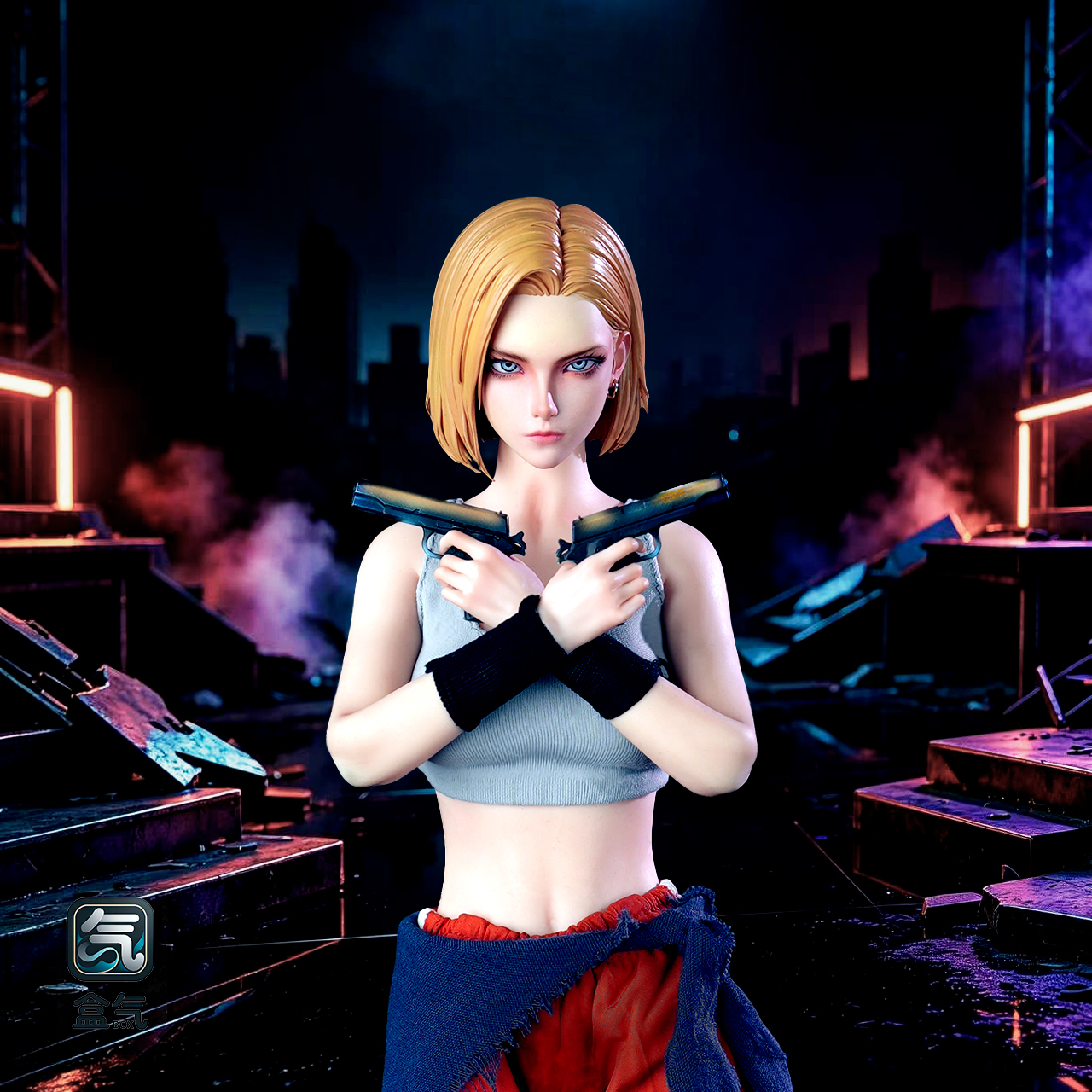 【Pre-sale】1/6 Scale Android 18-Dragon Ball-BoxQi Studio