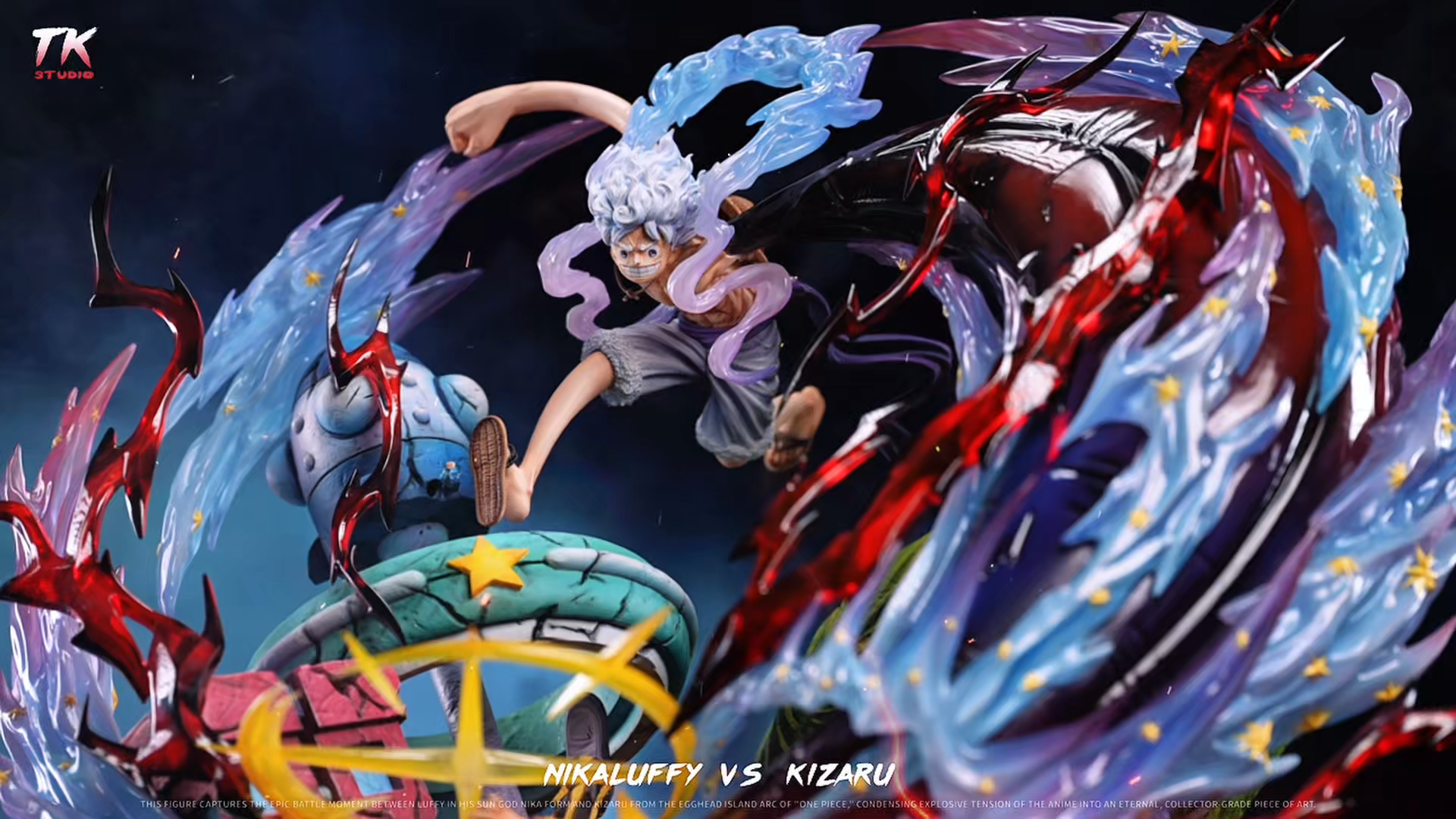 【Pre-sale】Nika Luffy vs Kizaru Borsalino-One Piece-TK Studio