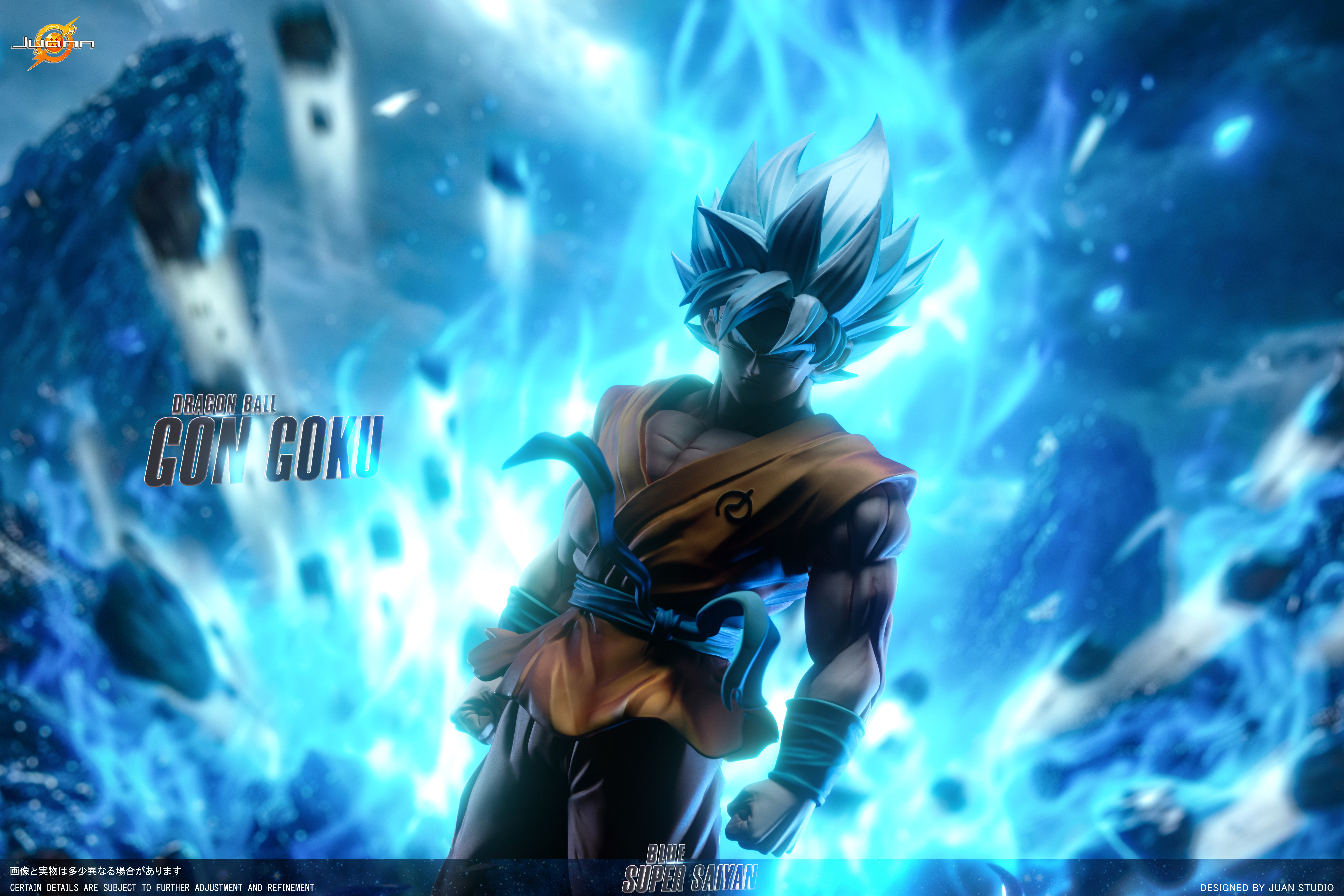 【Pre-sale】1/6 and 1/4 Scale Super Saitan Blue Goku-Dragon Ball-juann Studio