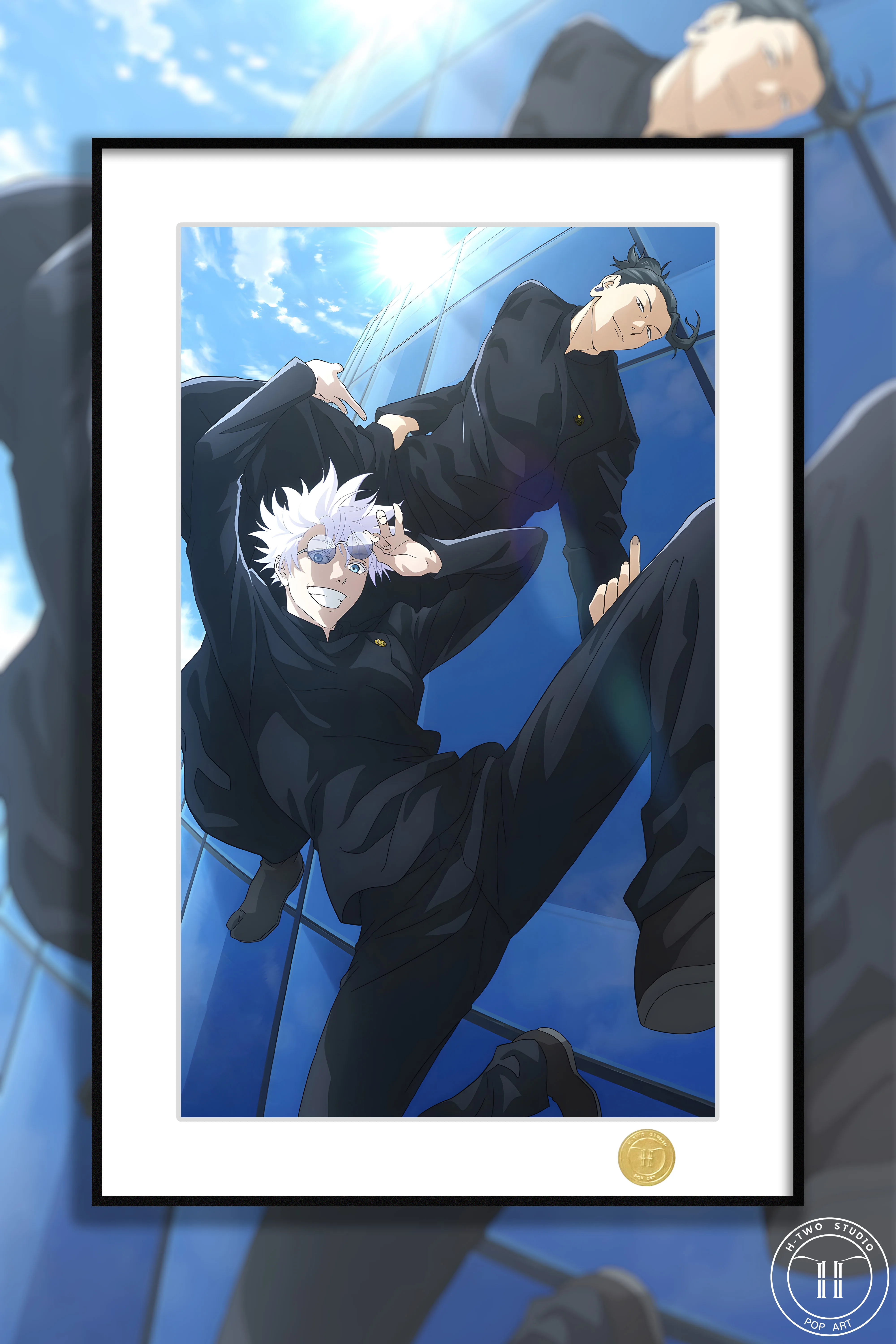 【Pre-sale】Decorative Painting of Gojo and Geto-Jujutsu Kaisen-H2 Studio