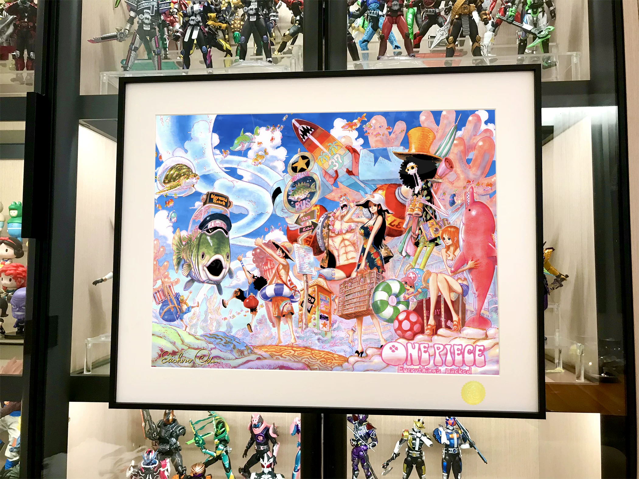 【Pre-sale】Decorative Painting of The Fish Men Island Travel-One piece-XingKong Studio