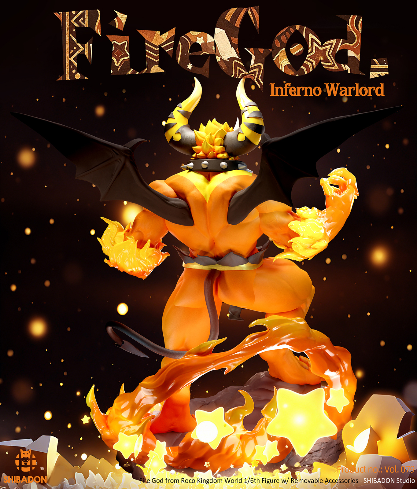 【Pre-sale】1/6 Scale Vulcan-Roco Kingdom-Shibadon Studio