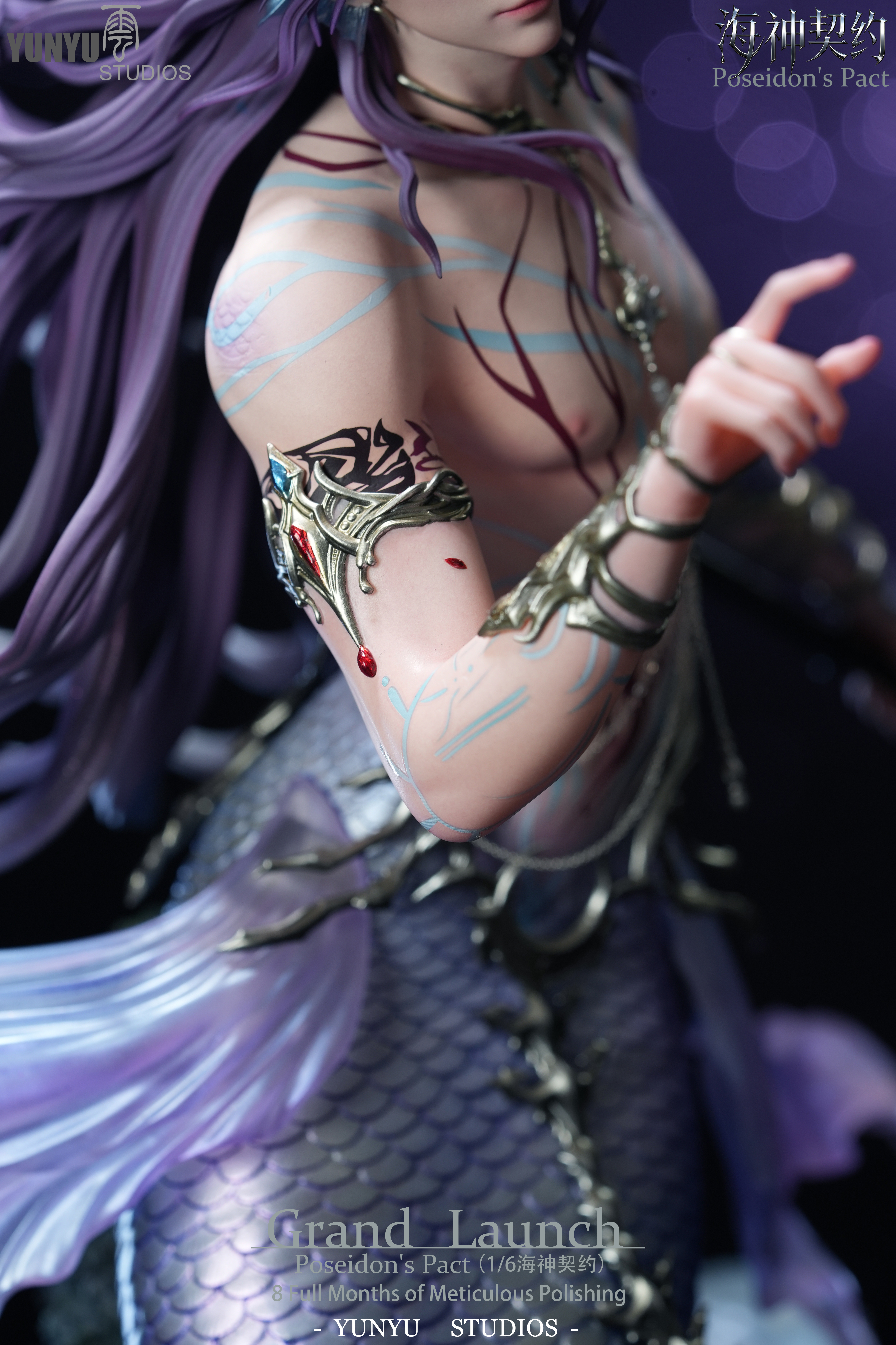 【Pre-sale】1/6 Scale Grand Launch Poseidon's Pact Rafayel-YunYu Studio