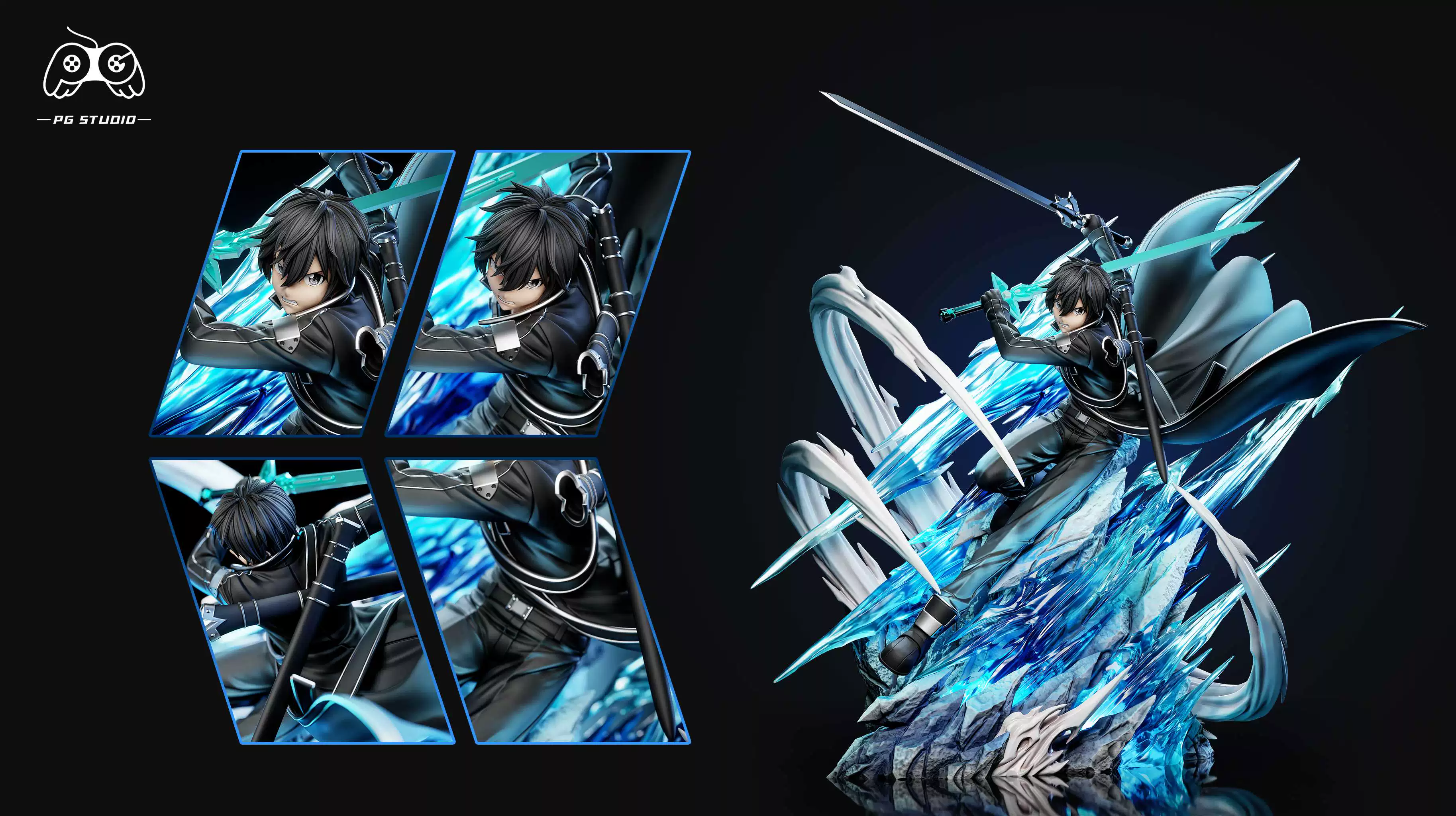 【Pre-sale】1/6 Scale Kirigaya Kazuto-Sword Art Online-PG Studio