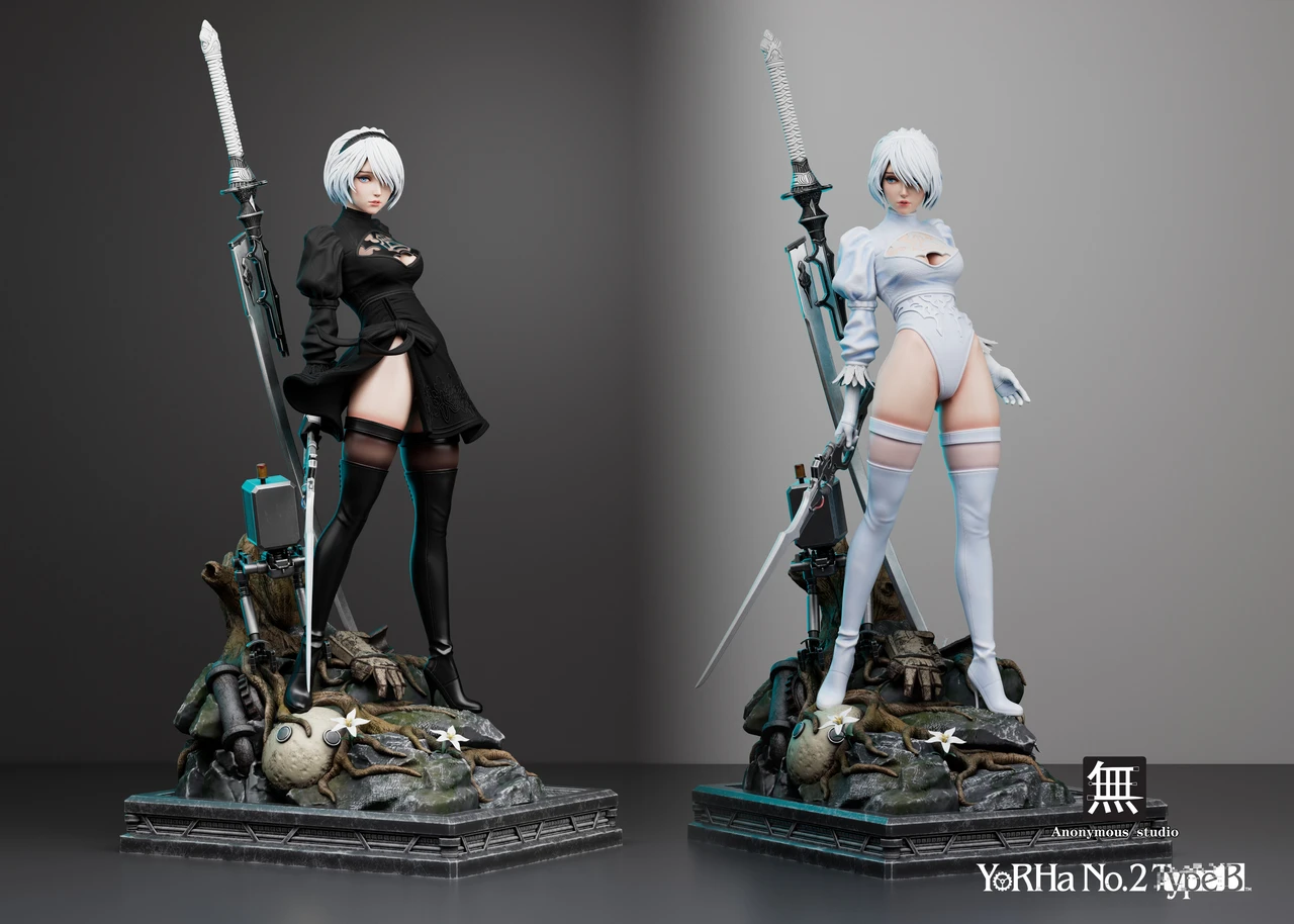 【Pre-sale】1/6 and 1/4 Scale NieR 2B-NieR:Automata-Anonymous Studio