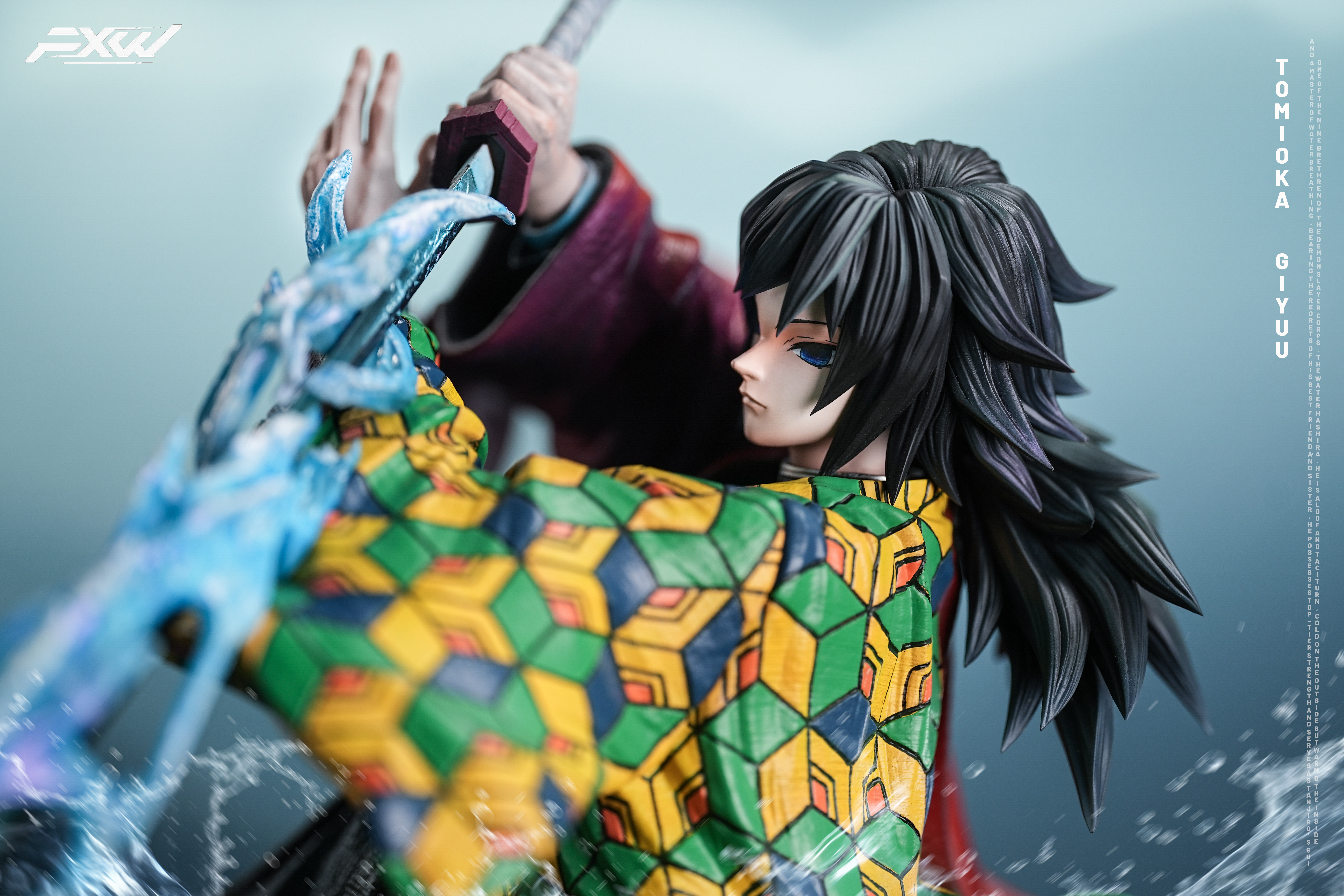 【Pre-sale】1/6 Scale Tomioka Giyuu with LED-FXW Studio