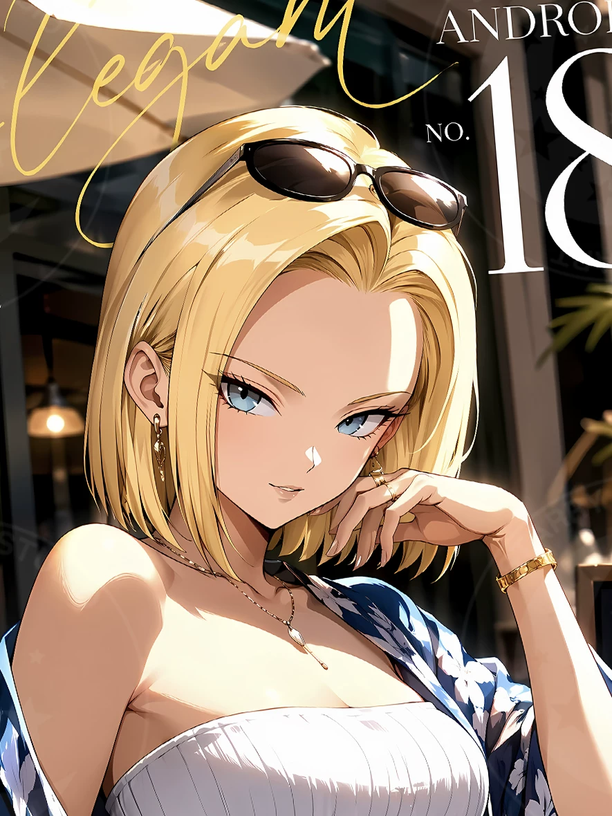 【Pre-sale】Decorative Painting of Android 18-Dragon Ball-XingKong Studio