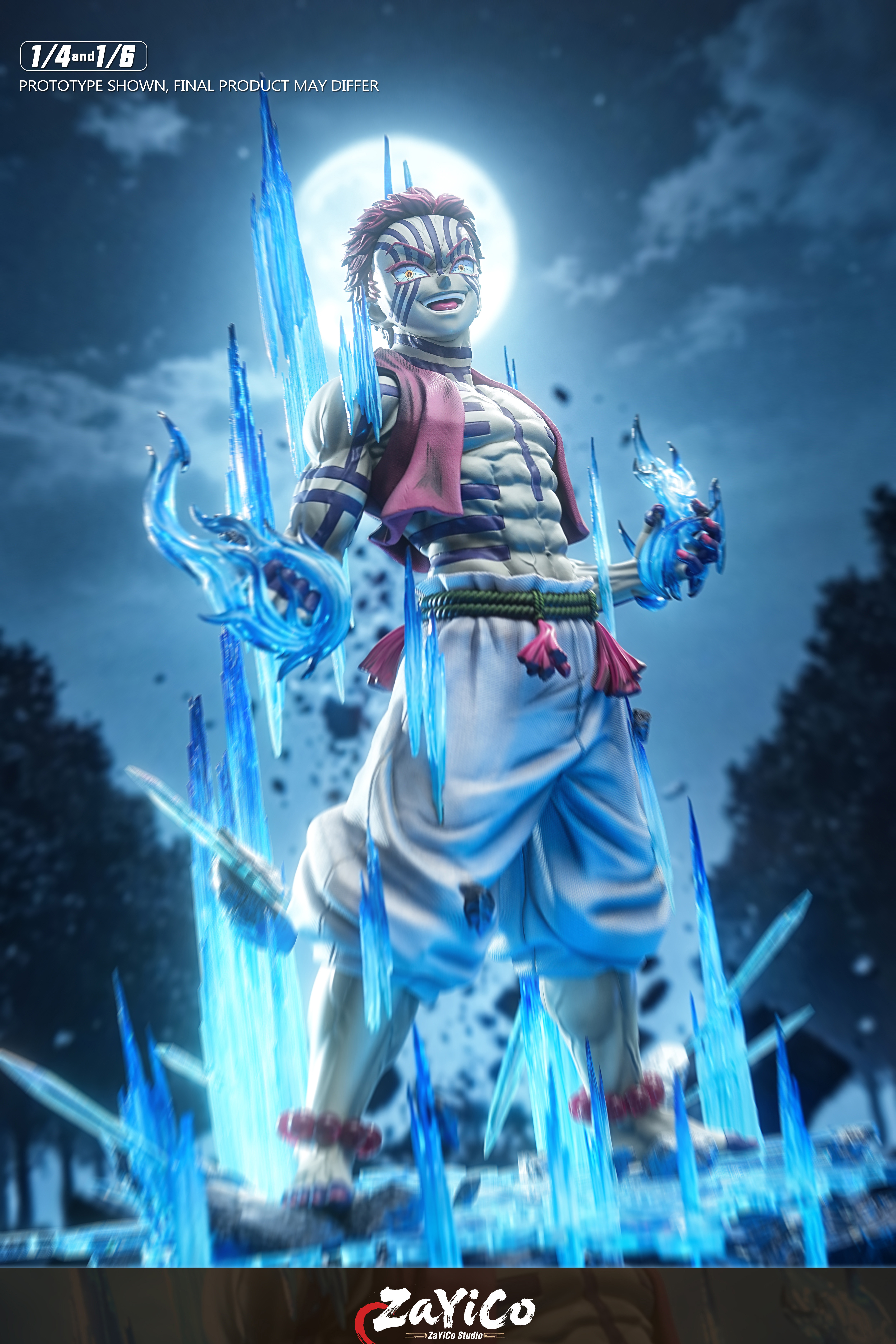 【Pre-sale】1/6 and 1/4 Scale Standing Akaza with LED-Zayico Studio
