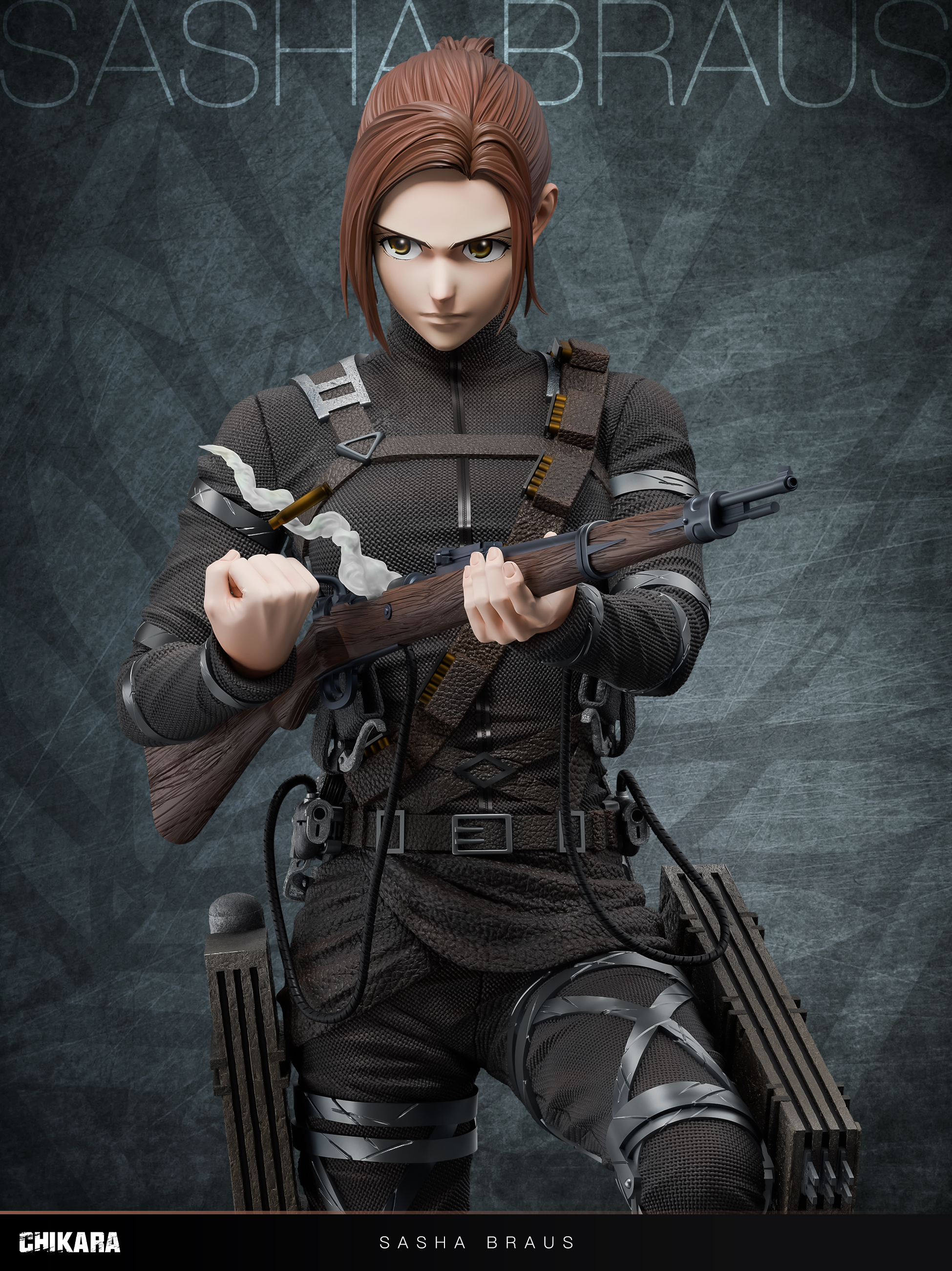 【Pre-sale】1/6 Scale Sasha Braus-Attack on Titan-CHIKARA Studio