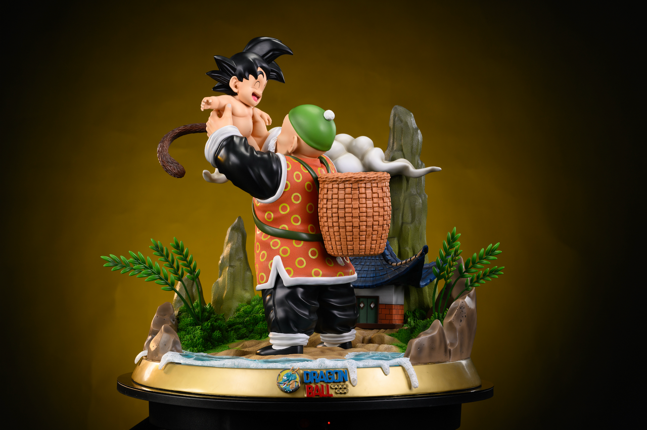 【Pre-sale】Kid Goku and Grandpa Gohan with LED-Singularity Studio