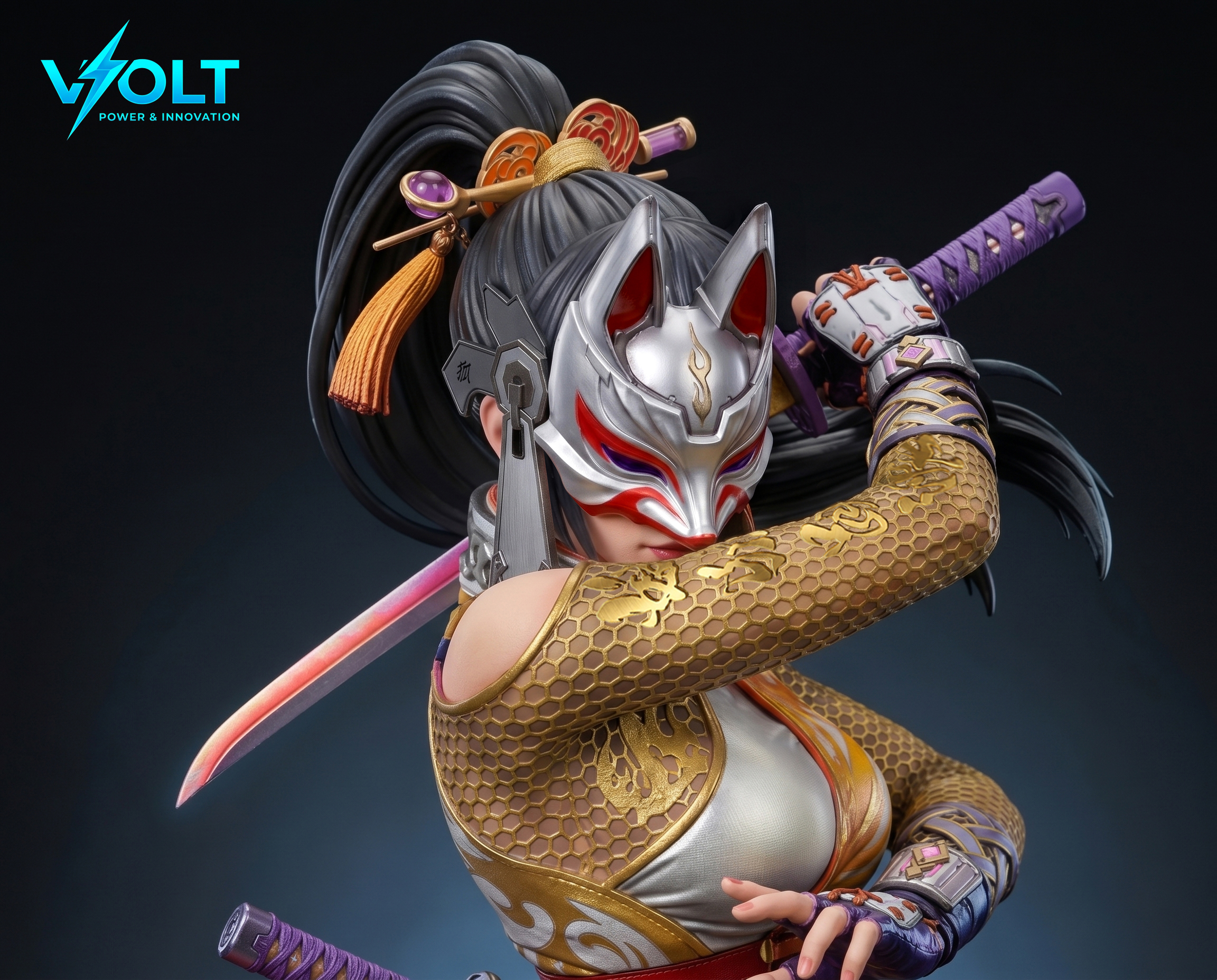 【Pre-sale】1/6 Scale Kunimitsu-Tekken-VOLT Studio
