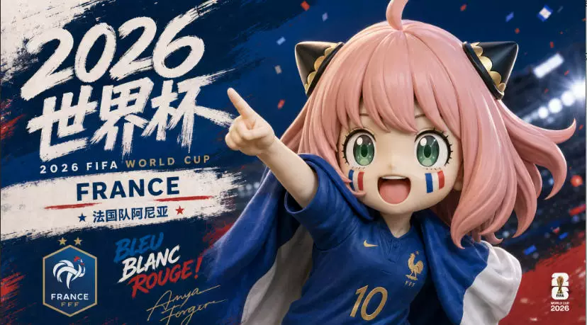 【Pre-sale】World Cup Anya-SPY X FAMILY-XJGF Studio