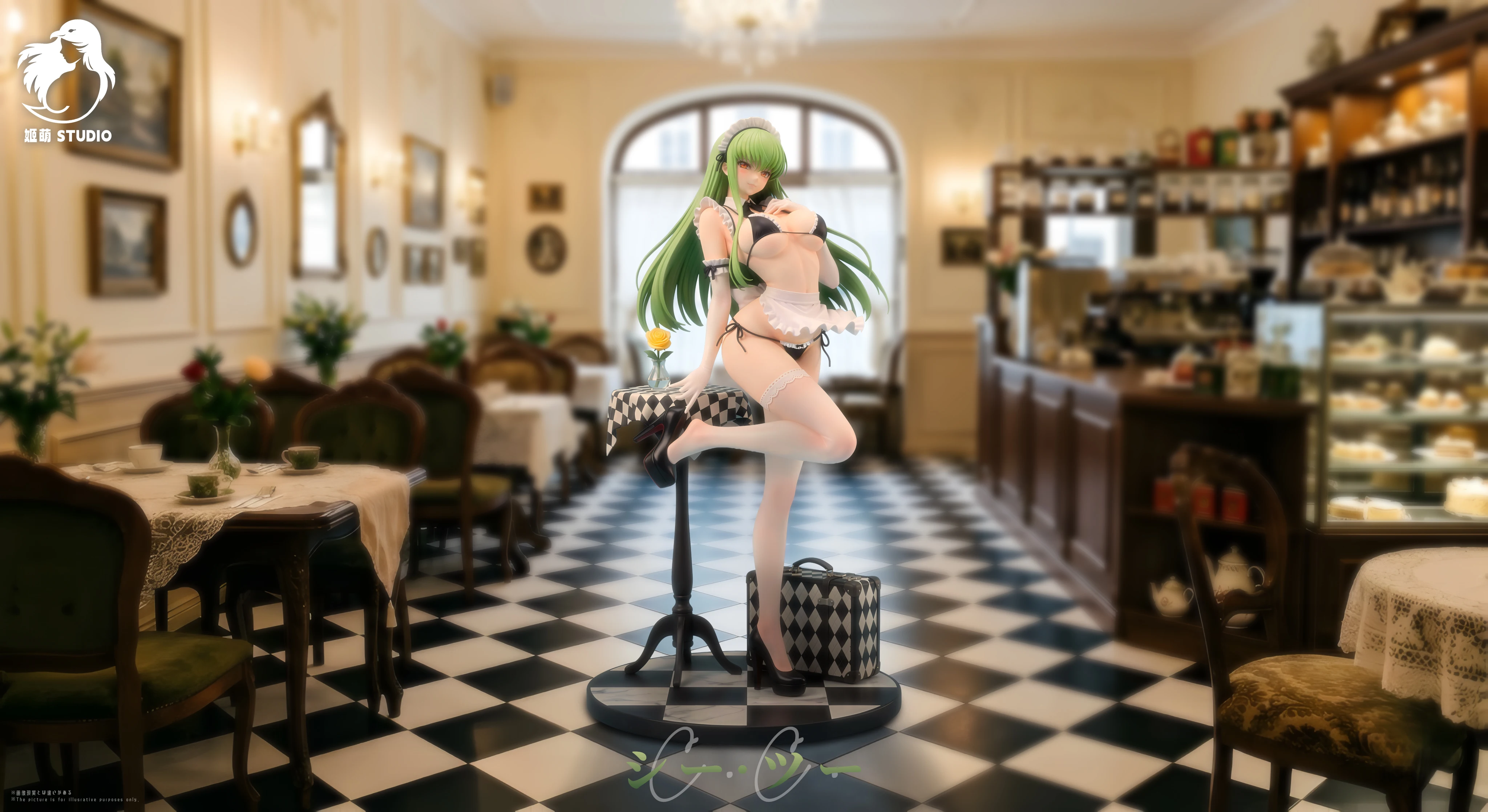 【Pre-sale】1/6 Scale Maid C.C.-JiMeng Studio