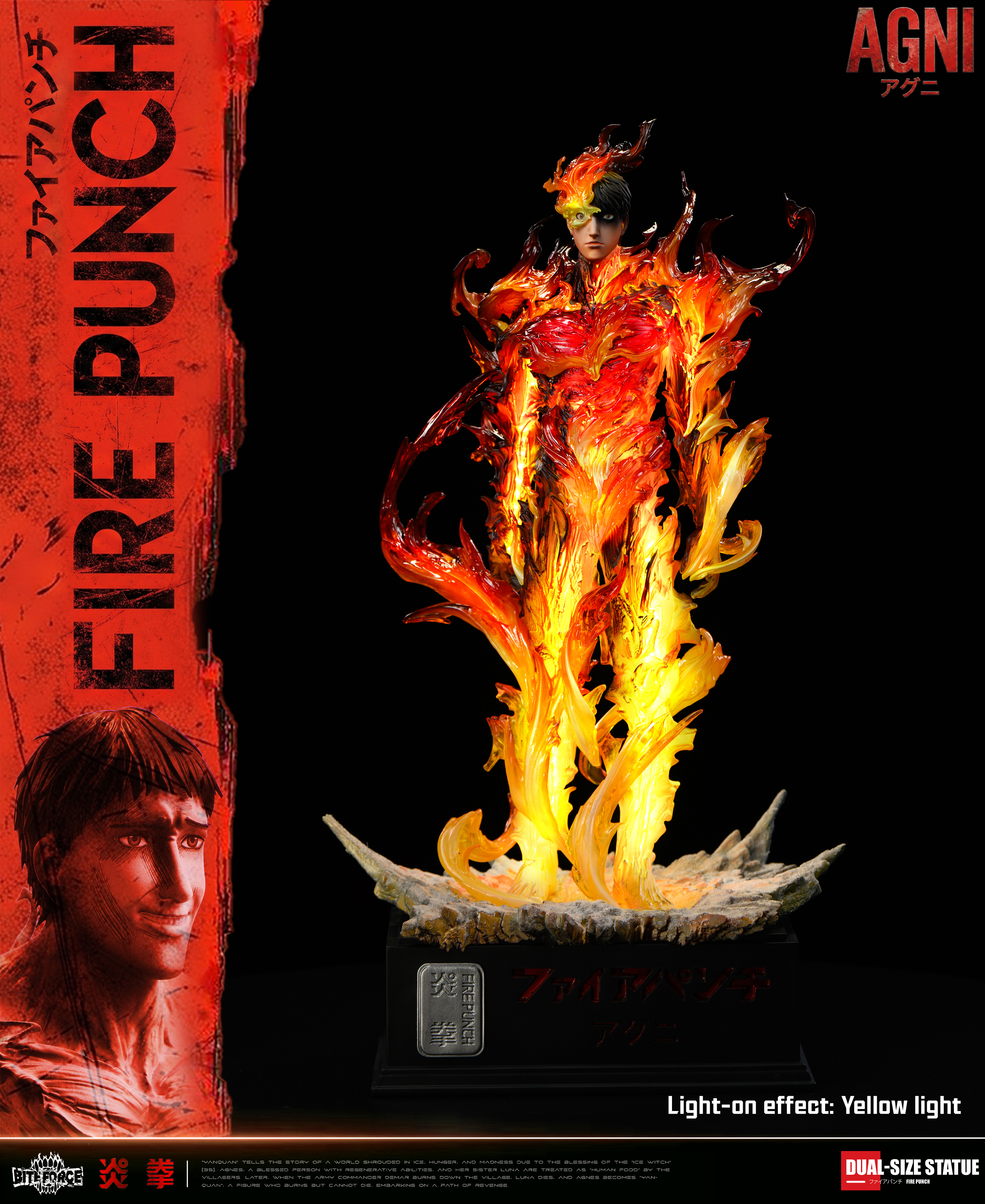 【Pre-sale】1/6 and 1/4 Scale Agni-Fire Punch-BiteForce Studio