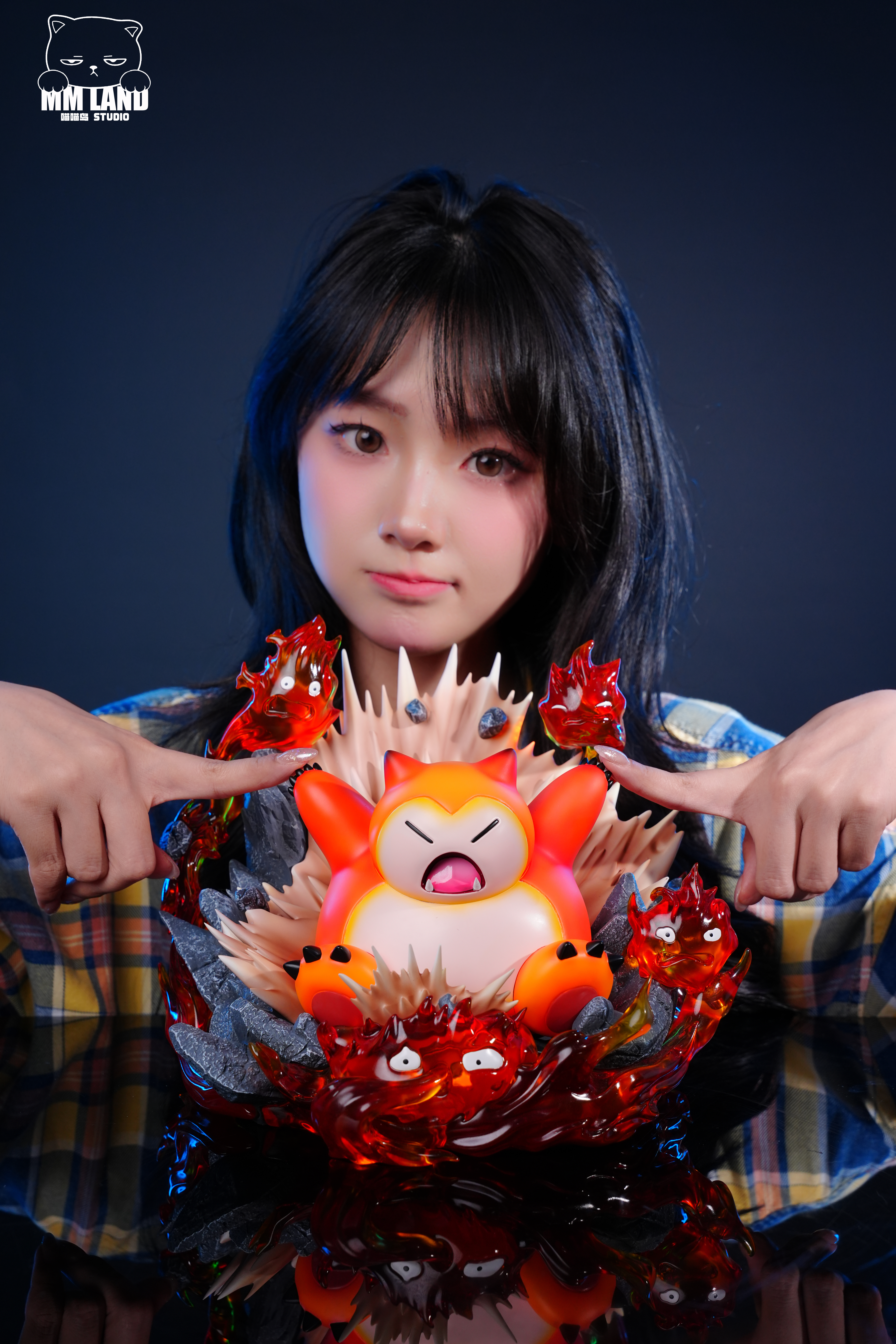 【Pre-sale】Snorlax WITH Calcifer-Pokemon-MMLAND Studio