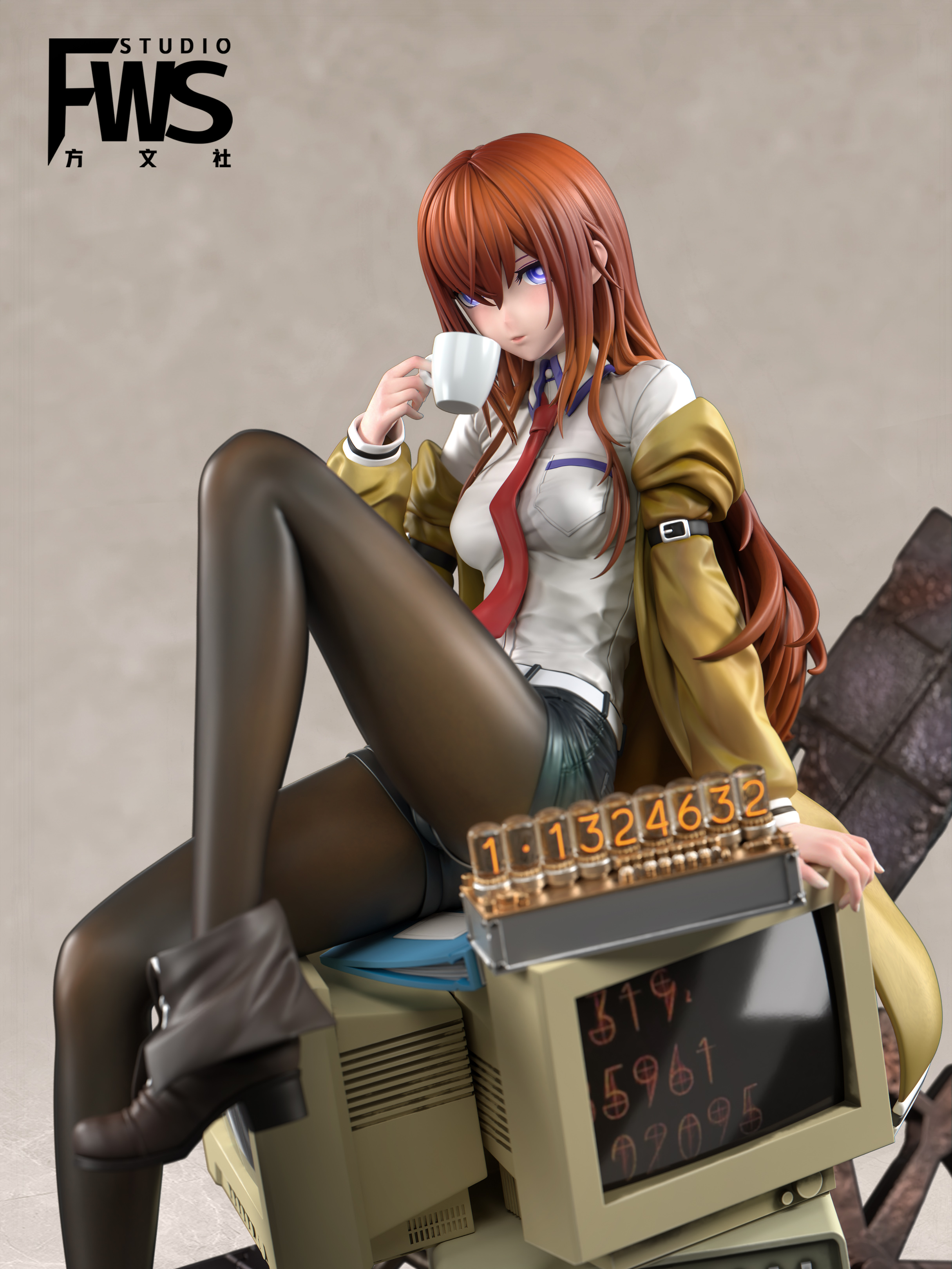 【Pre-sale】1/6 Scale Makise Kurisu-Steins Gate-FWS Studio