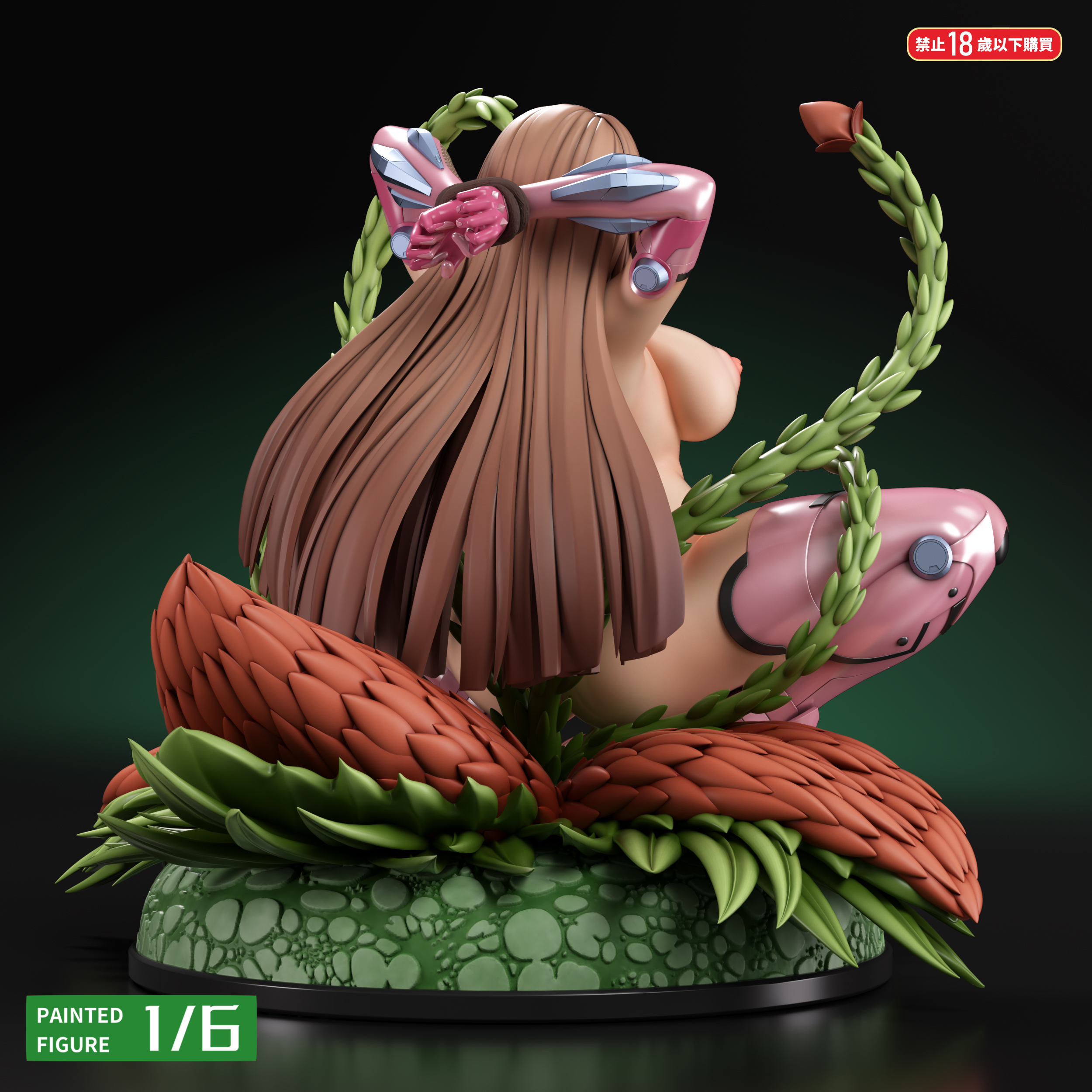 【Pre-sale】1/6 Scale Koga-Action Taimanin-Fishhead man Studio