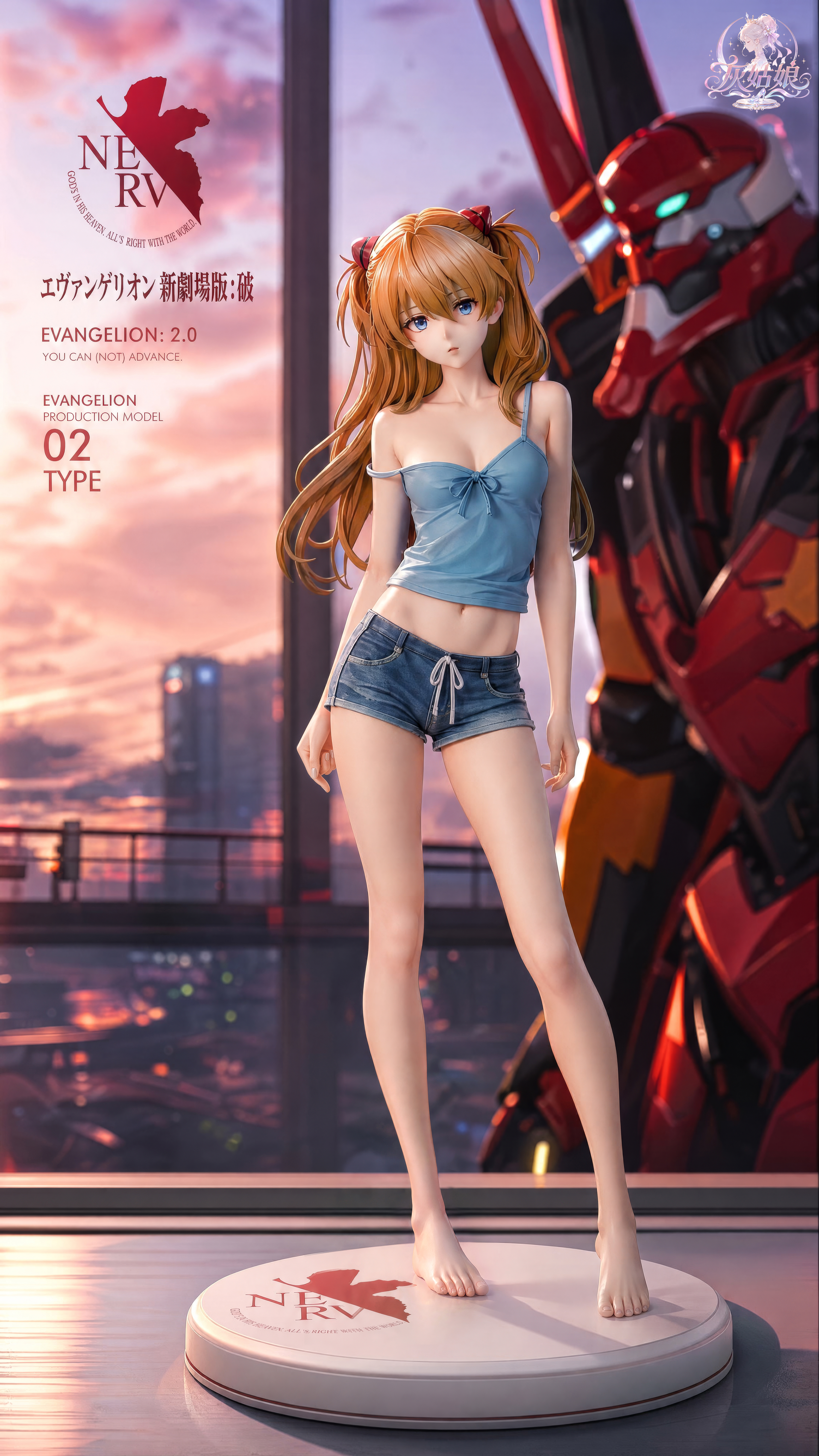 【Pre-sale】1/6 Scale Asuka-EVA-HuiGuNiang Studio