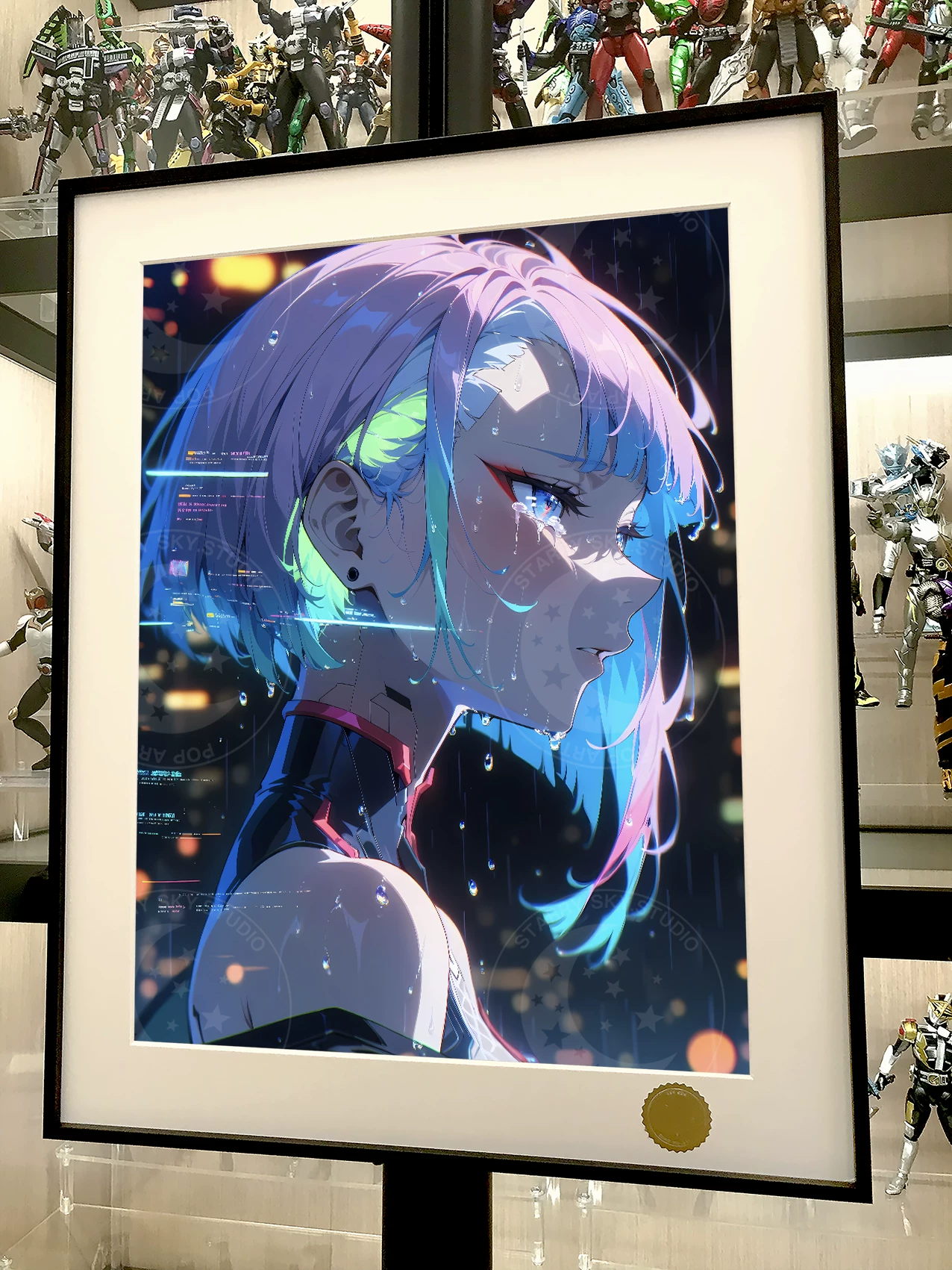 【Pre-sale】Decorative Painting of Lucy-CYBERPUNK EDGERUNNERS-XingKong Studio