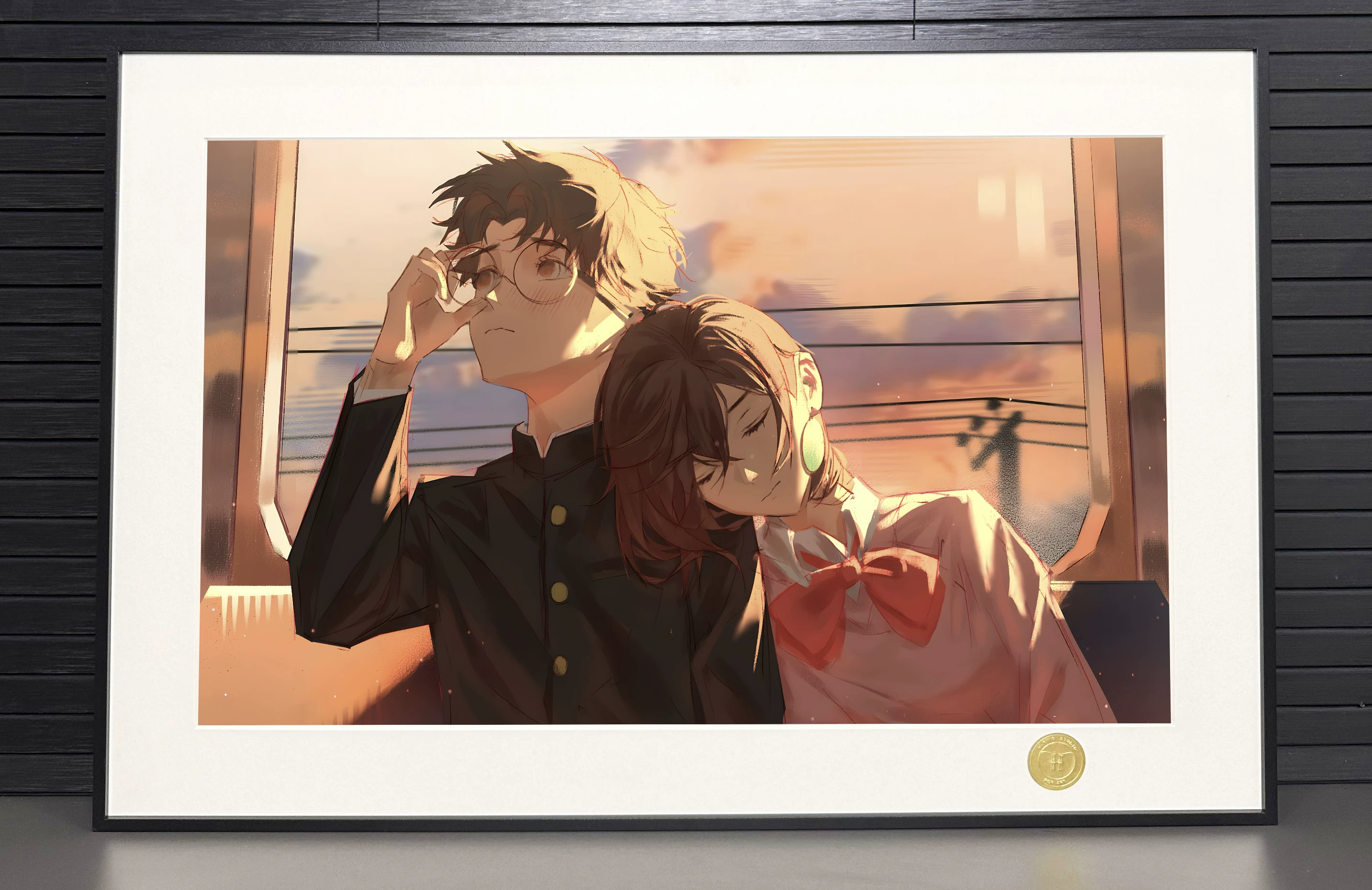 【Pre-sale】Decorative Painting of Momo Ayase and Takakura Ken-DANDADAN-H2 Studio