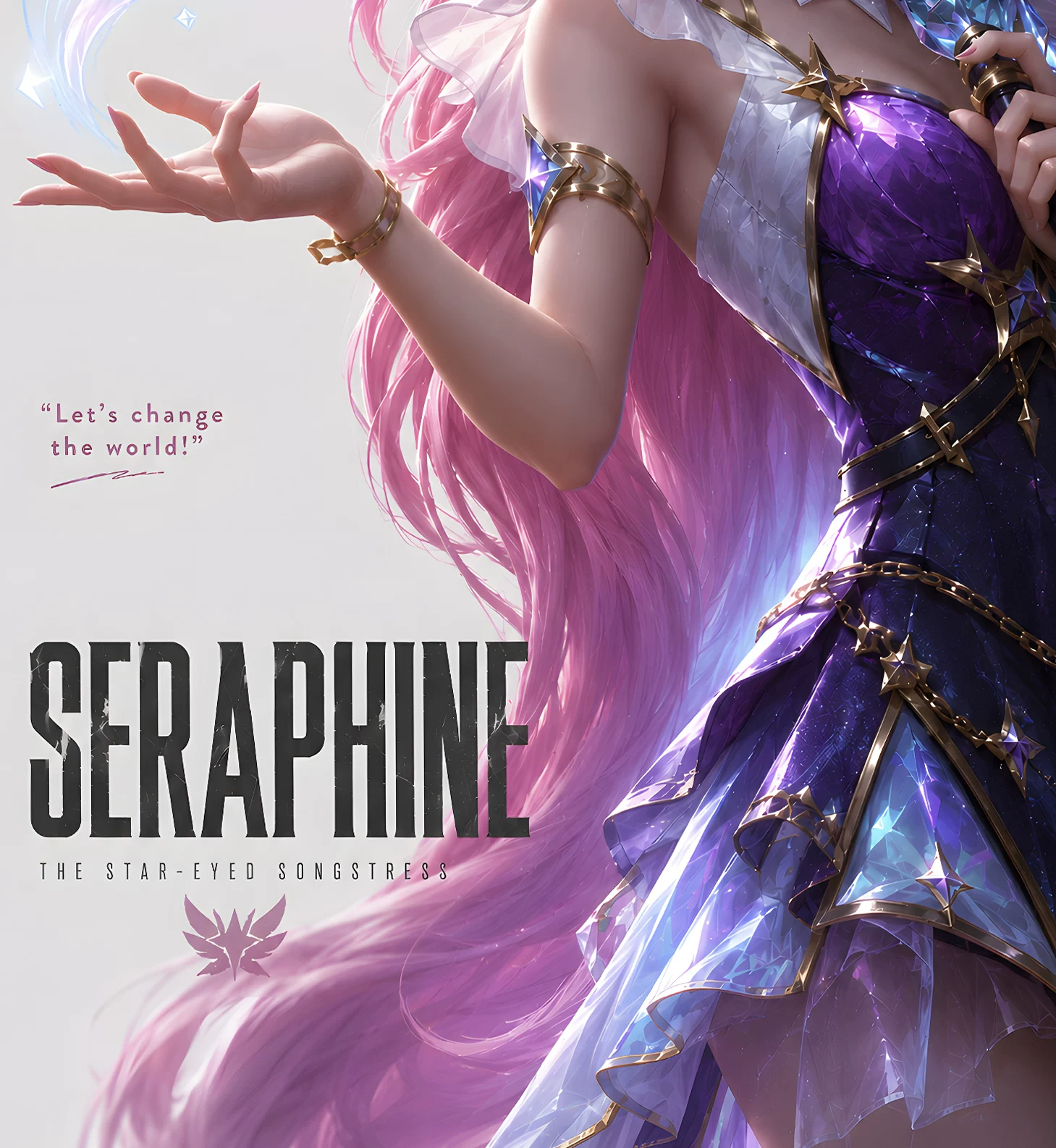 【Pre-sale】Decorative Painting of Seraphine-League of Legends-H2 Studio