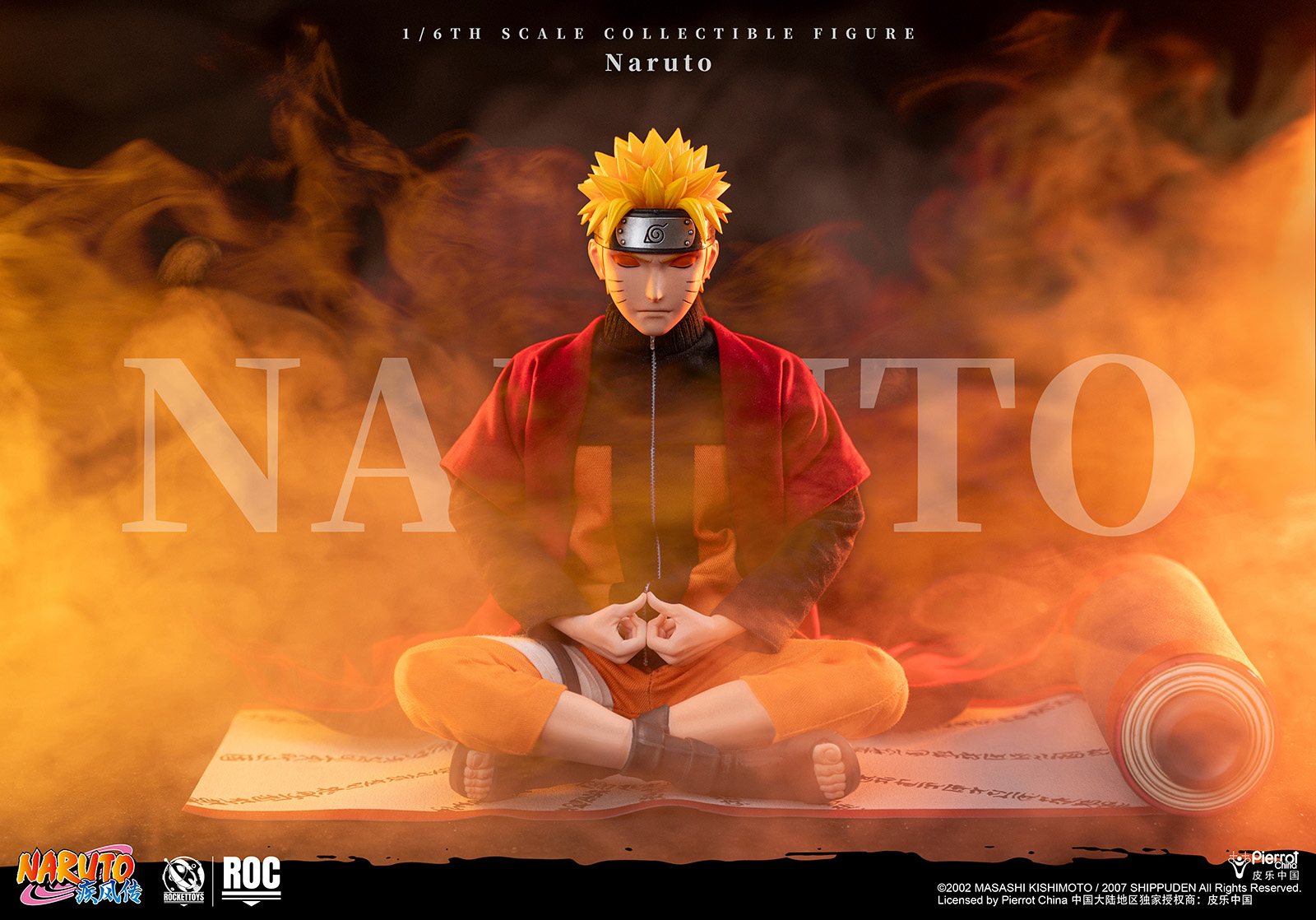 【Pre-sale】1/6 Scale ROC-011 Uzumaki Naruto-ROCKETTOYS Studio