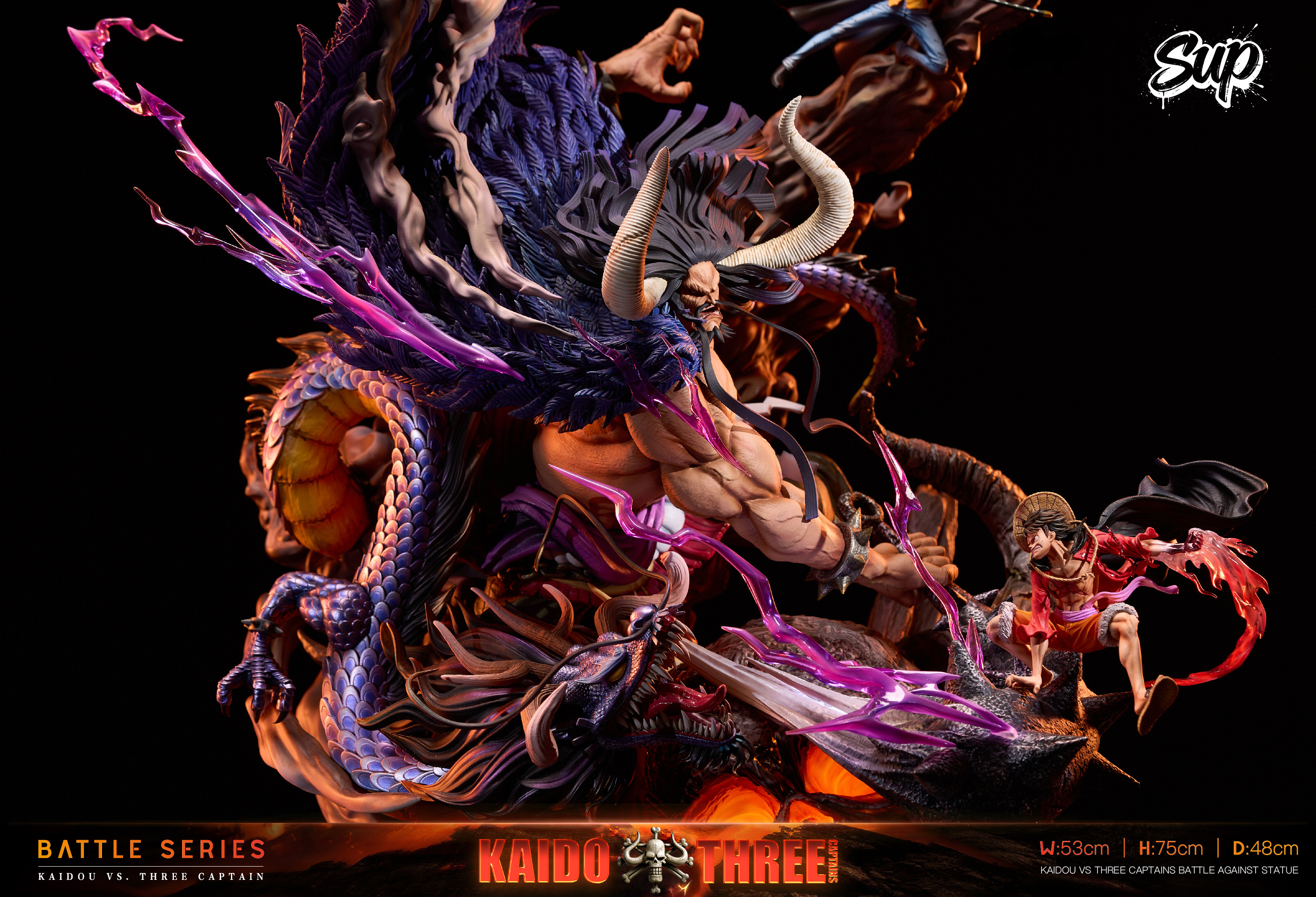 【Pre-sale】Kaidou VS Three Captains-One Piece-Sup Studio