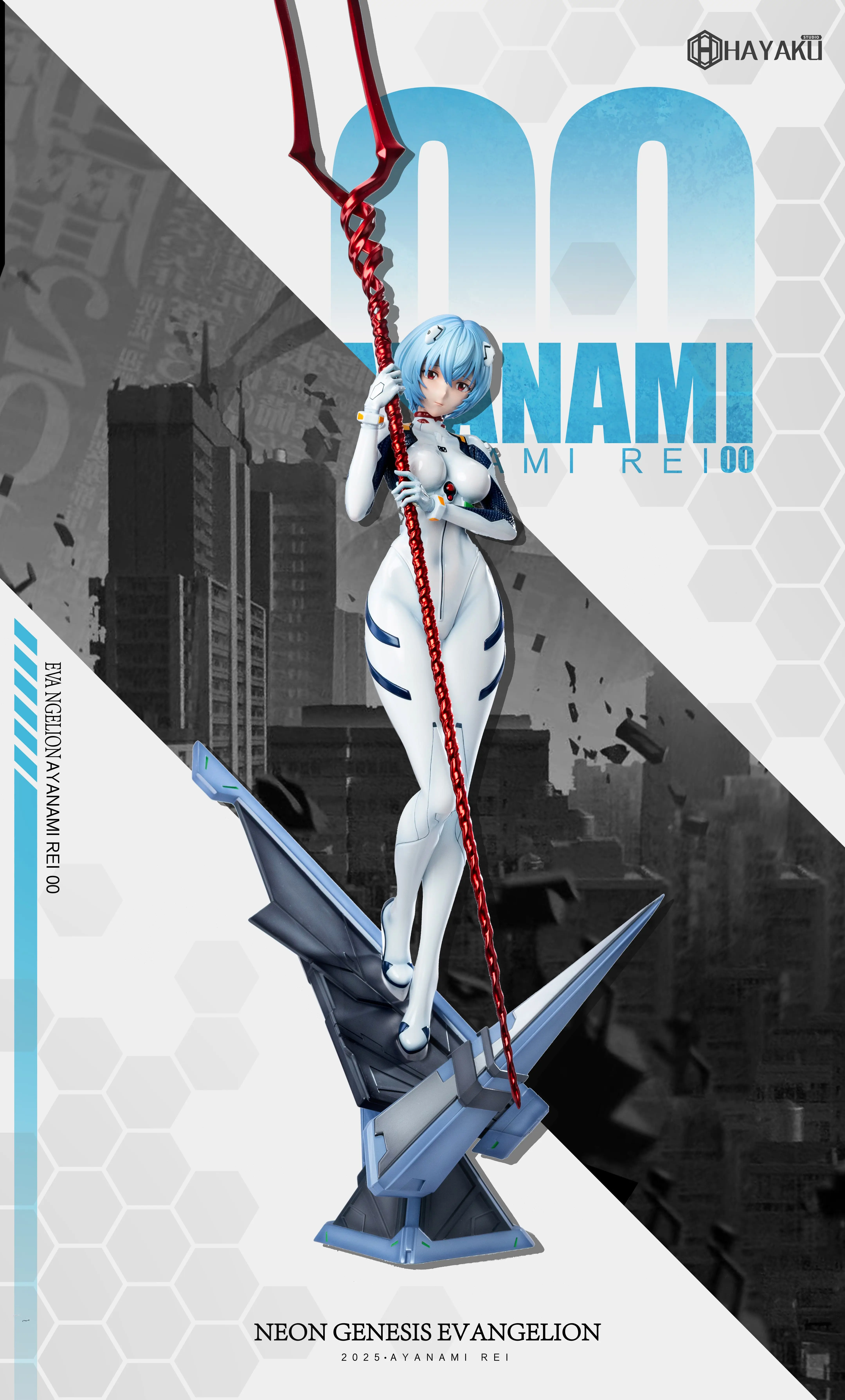 【Pre-sale】1/6 and 1/4 Scale Asuka and Ayanami Rei-EVA-HAYAKU Studio