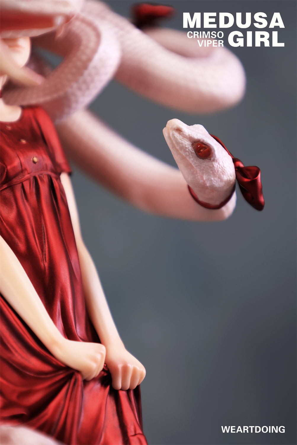 【Pre-sale】Medusa Girl-Green Viper and Crimson Viper-WeArtDoing Studio