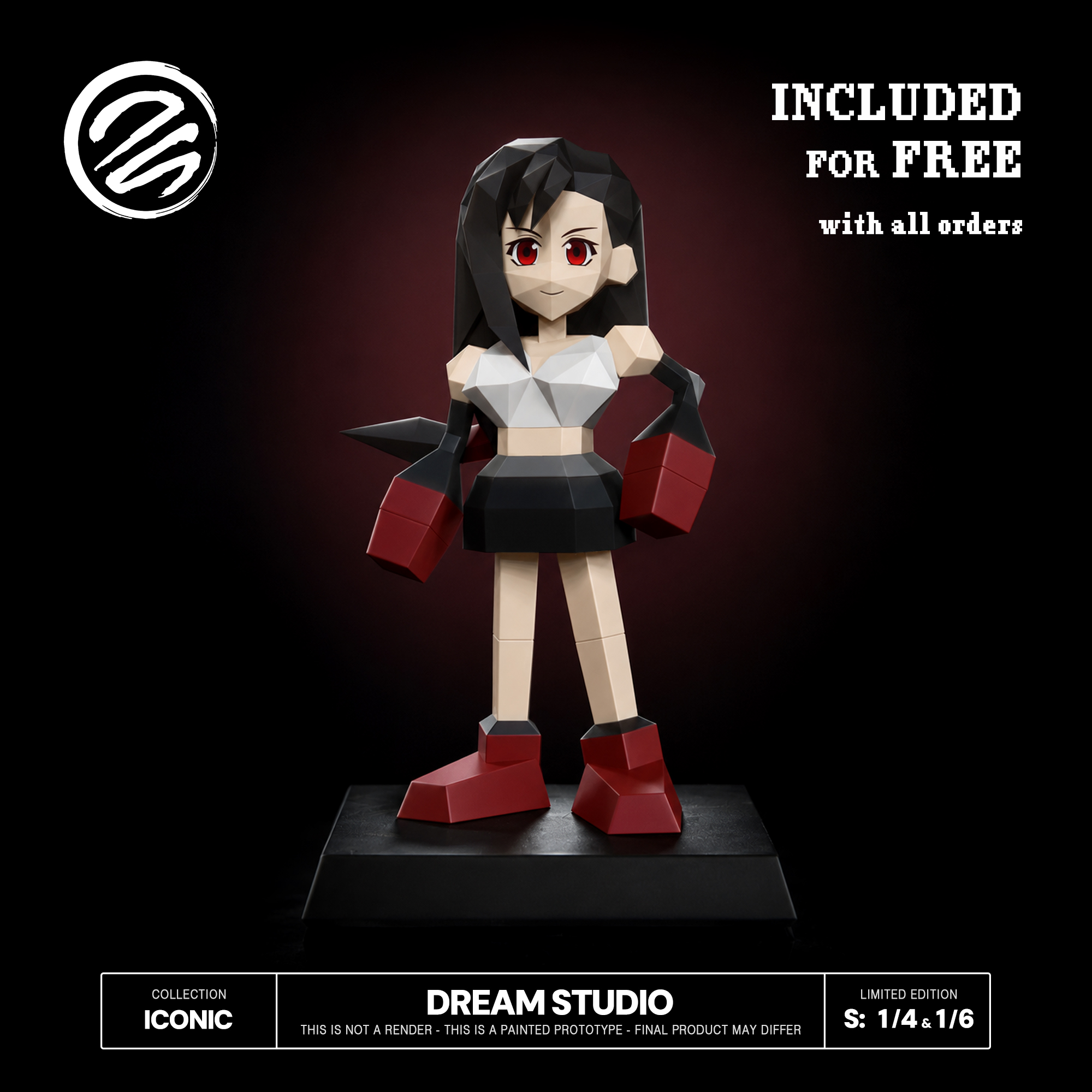 【Pre-sale】1/6 and 1/4 Scale OG Tifa-Final Fantasy-Dream Studio
