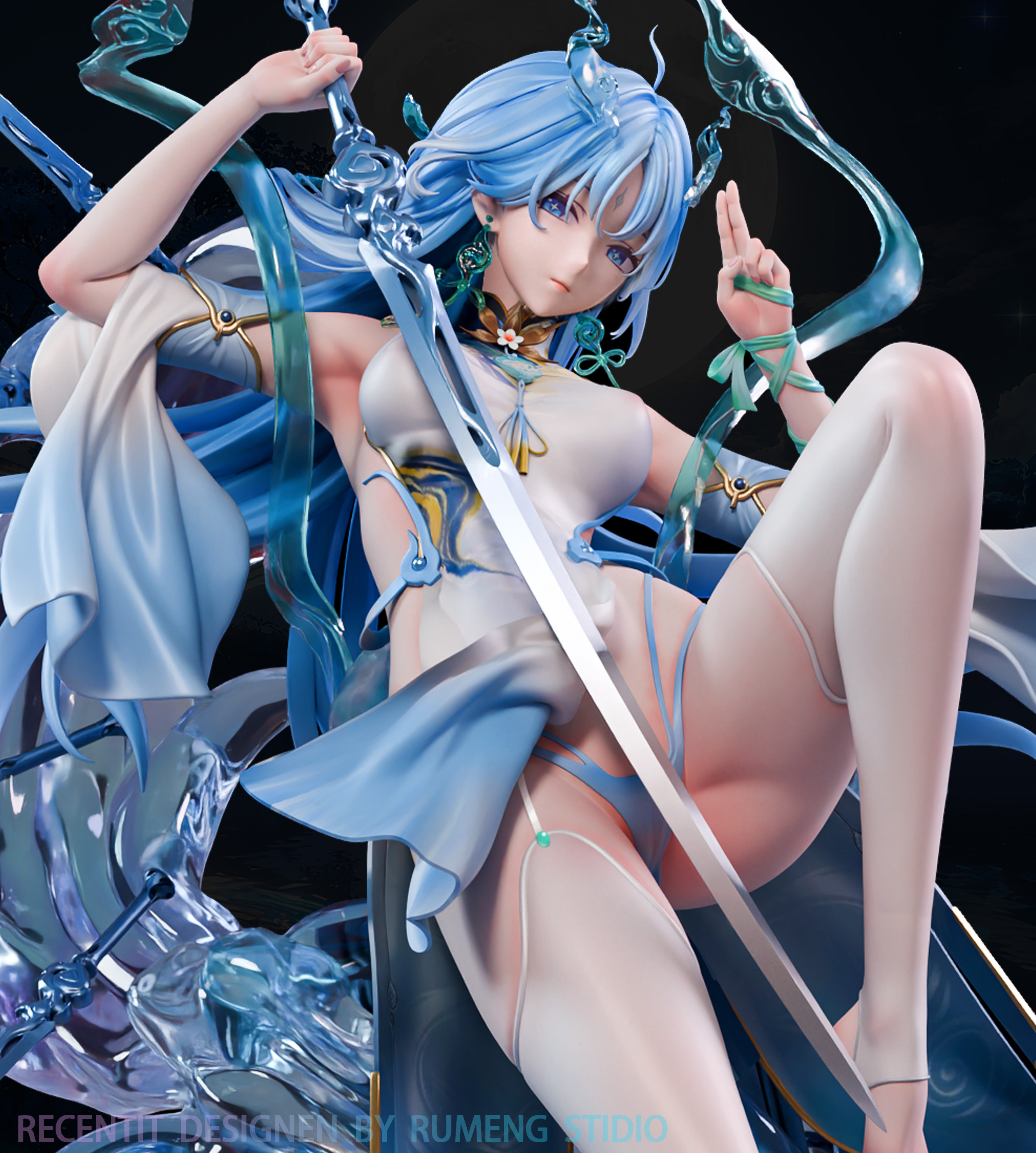 【Pre-sale】1/6 Scale QingXiao-Wuthering Waves-RuMeng Studio