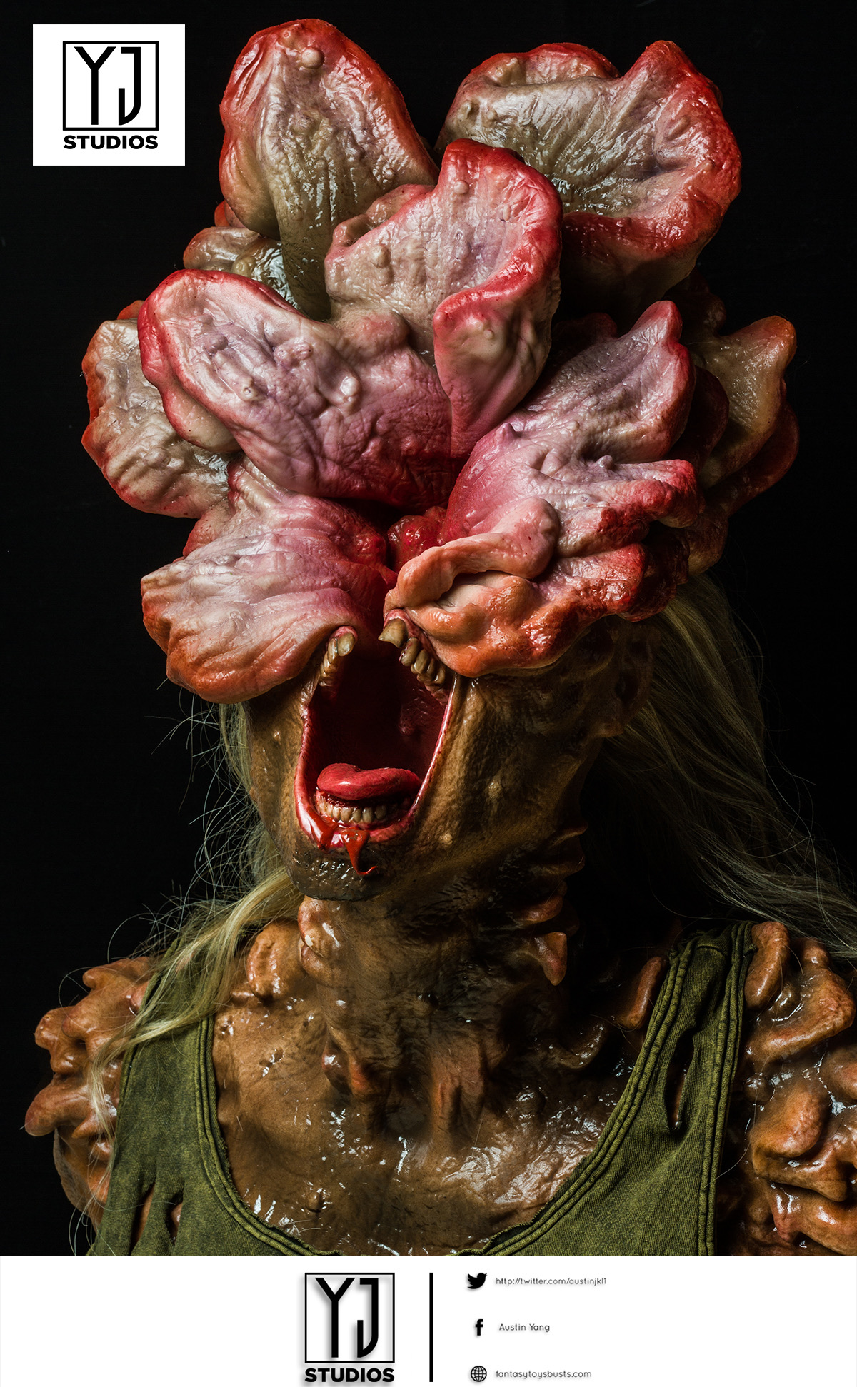【Pre-sale】1/1 Scale Bust of Infected-YJ Studio