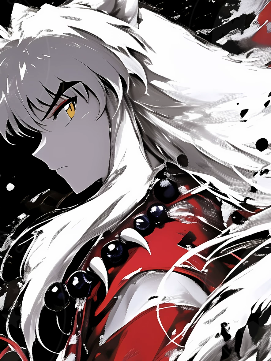 【Pre-sale】Decorative Painting of Black Inuyasha-XingKong Studio