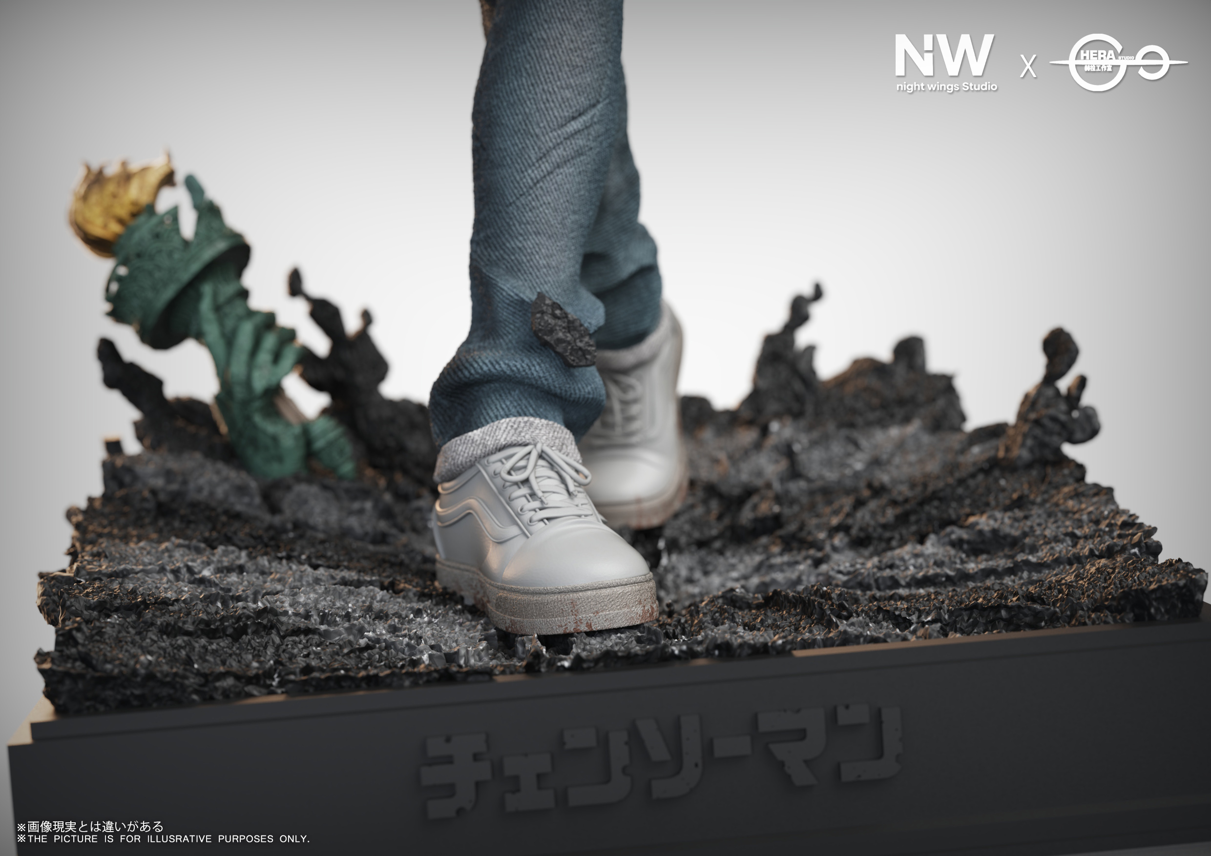 【Pre-sale】1/6 and 1/4 Scale War Devil Yoru-Chainsaw Man-Night Wing Studio × Hera Studio
