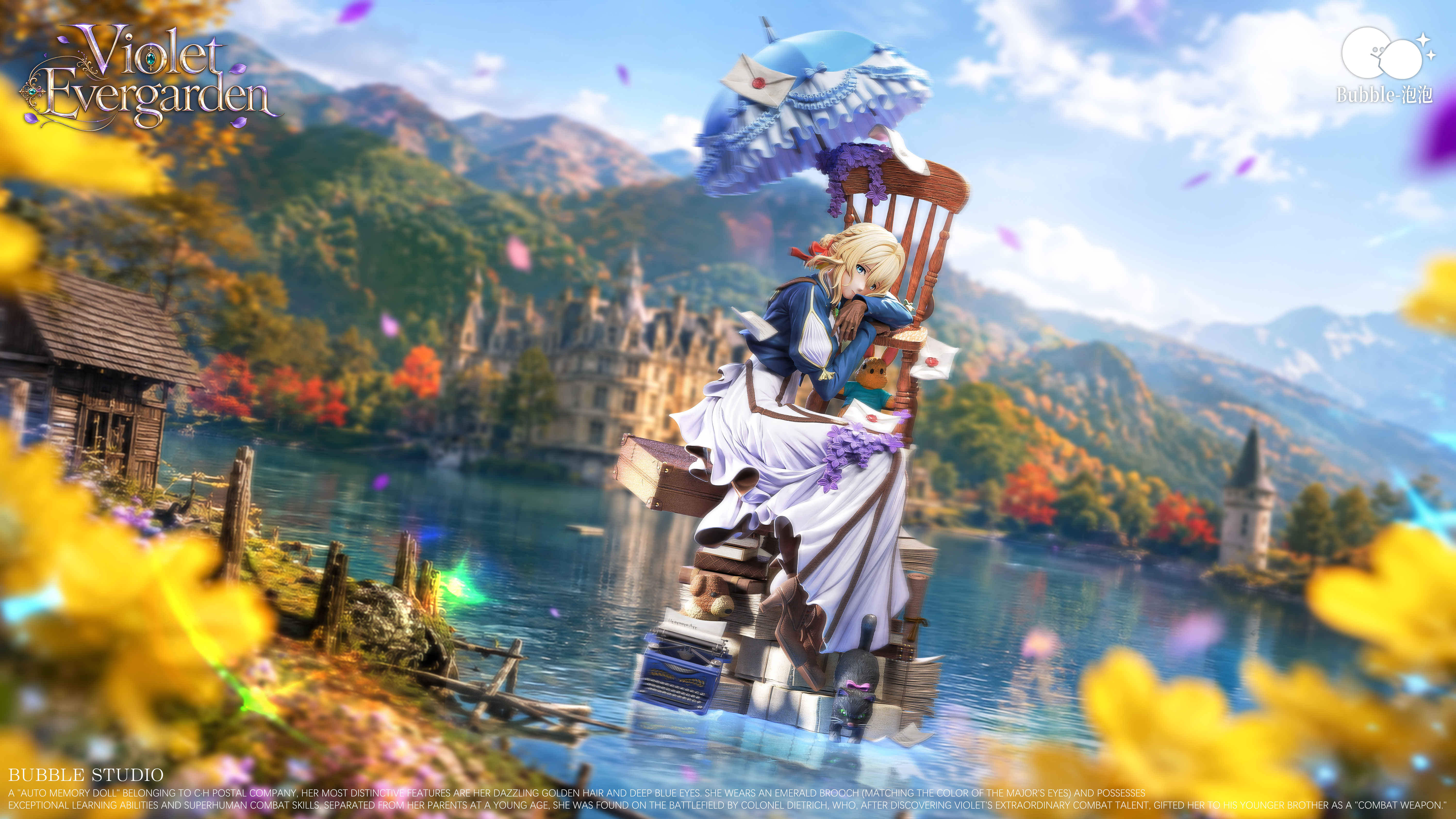 【Pre-sale】1/6 and 1/4 Scale Violet-Violet Evergarden-Bubble Studio