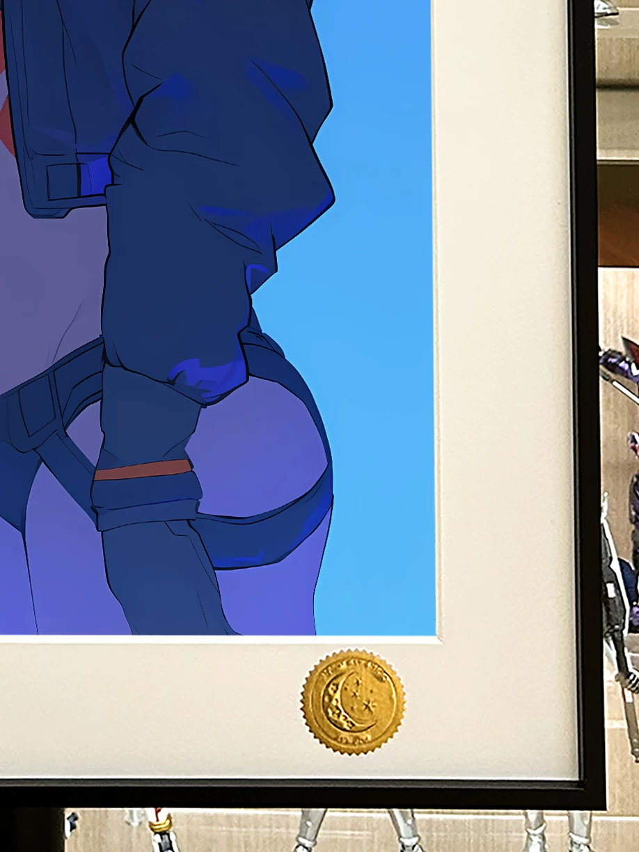 【Pre-sale】Decorative Painting of Lucy and David-CYBERPUNK EDGERUNNERS-XingKong Studio