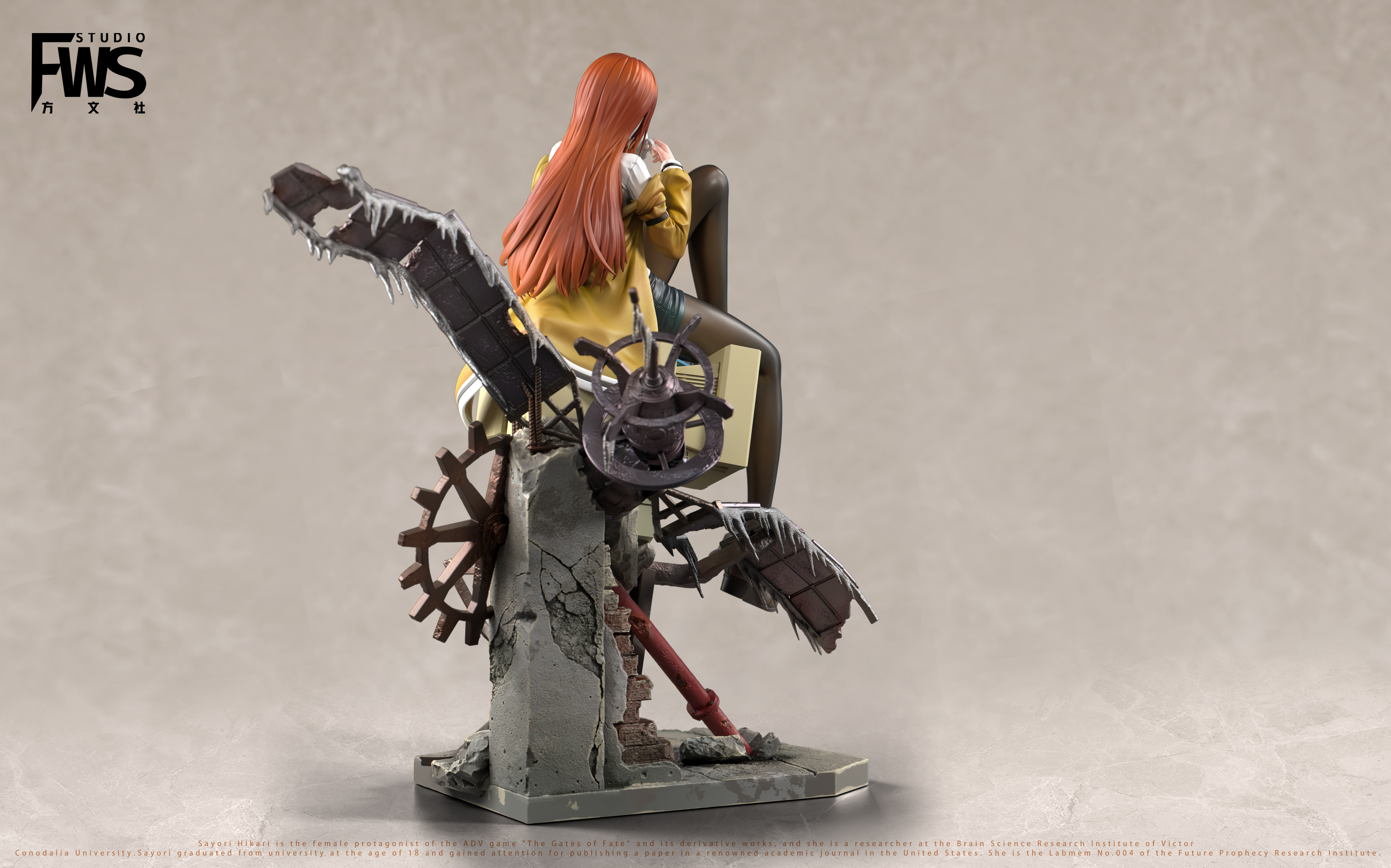 【Pre-sale】1/6 Scale Makise Kurisu-Steins Gate-FWS Studio