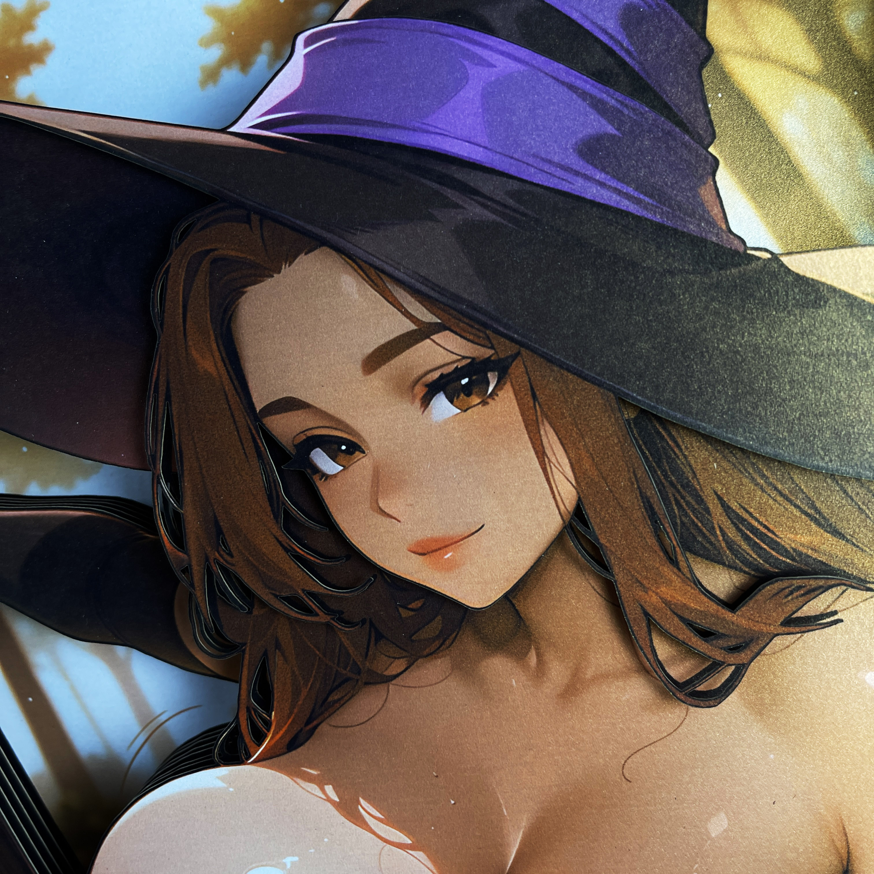 【Pre-sale】Decorative Painting of Sorceress-Black and White Studio