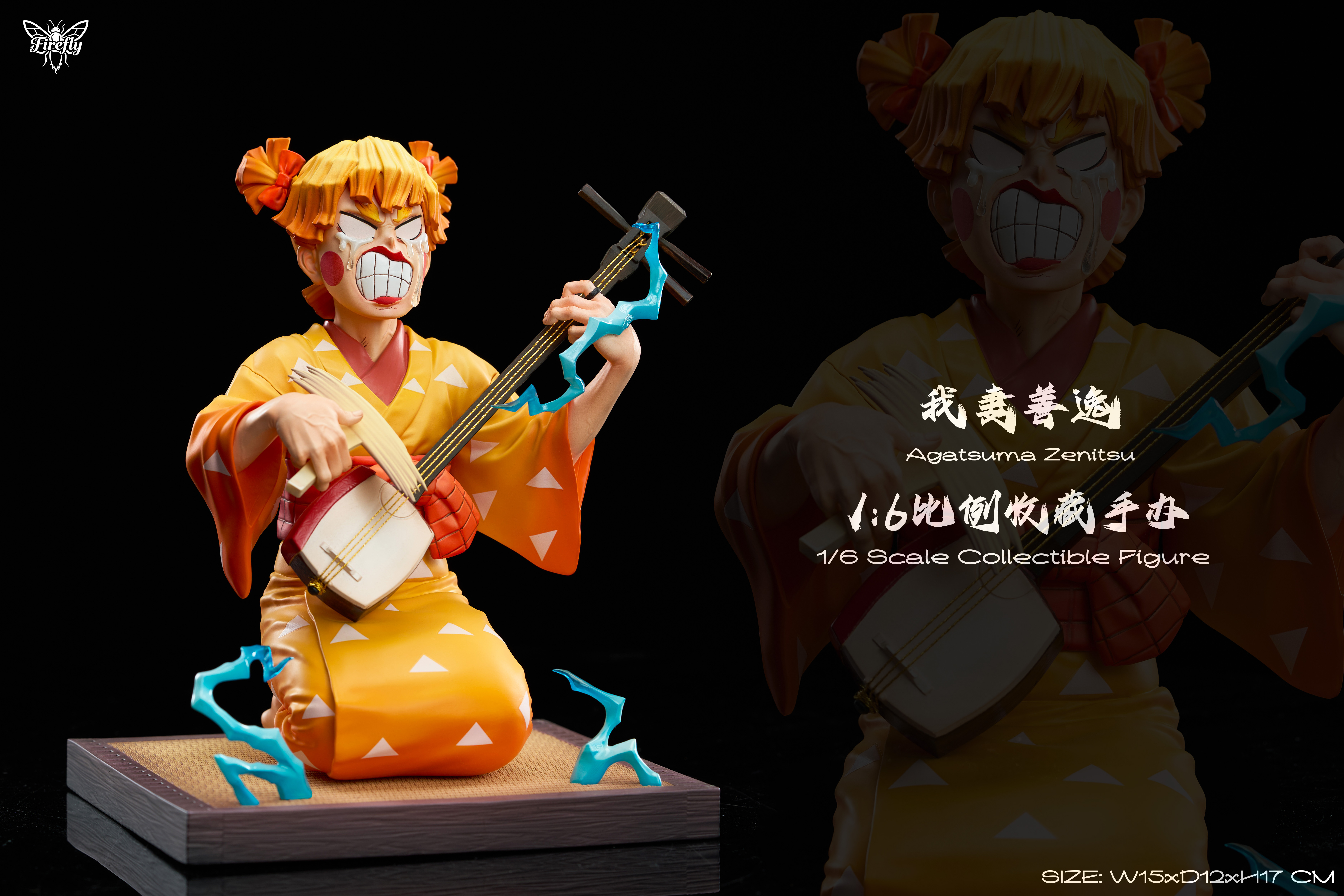 【Pre-sale】1/6 Scale Playing-the-Zither Agatsuma Zenitsu-Demon Slayer-Firefly Studio