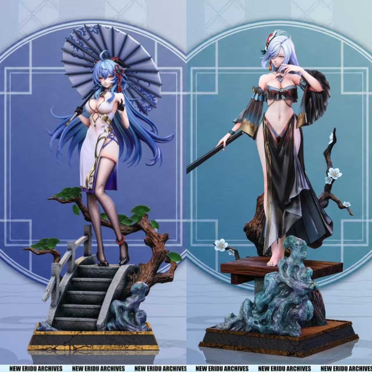 【Pre-sale】1/6 Scale Ganyu and Shenhe-Genshin Impact-AnXing Studio