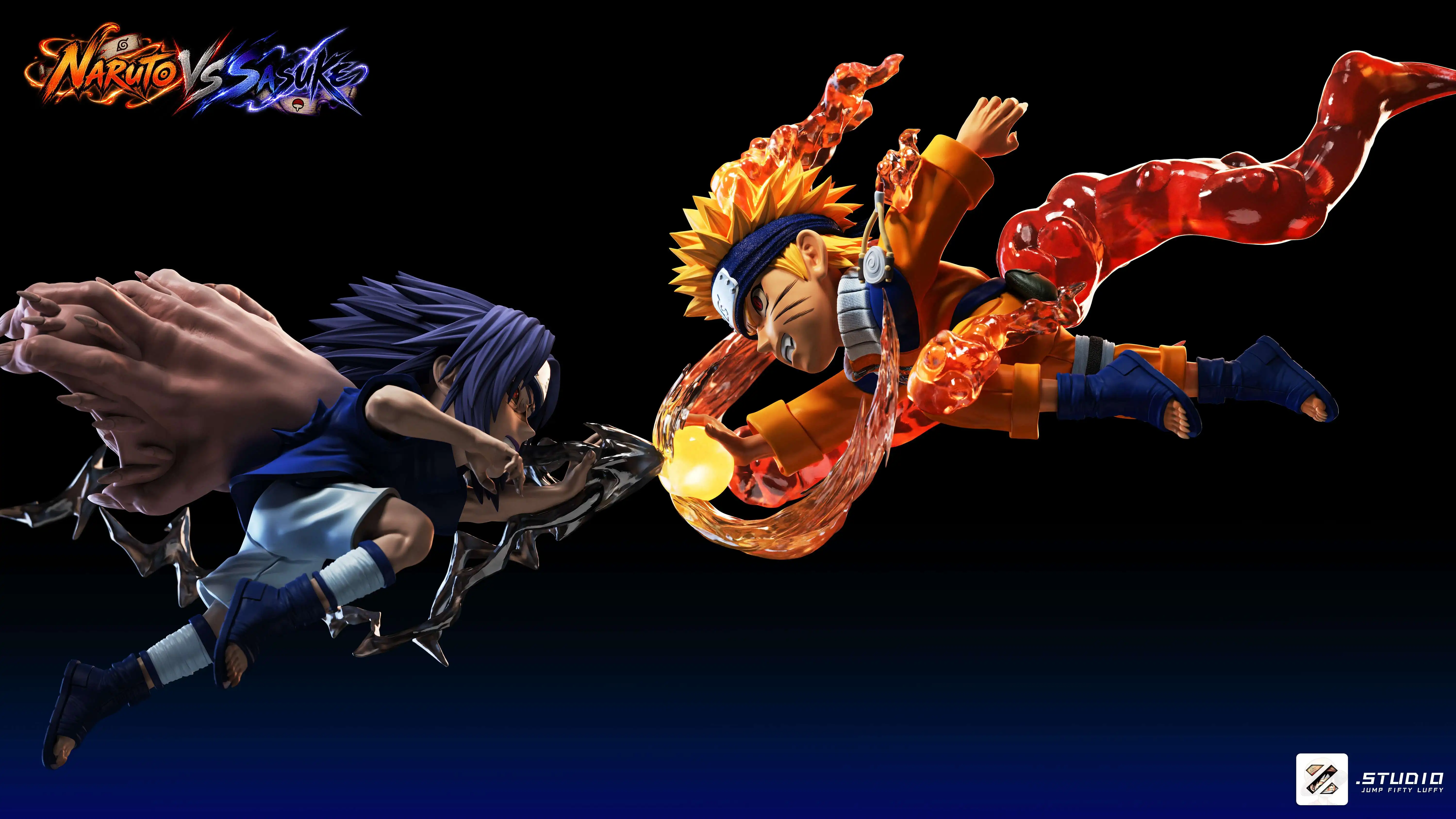 【Pre-sale】Sasuke VS Naruto-Naruto-Zzz Studio