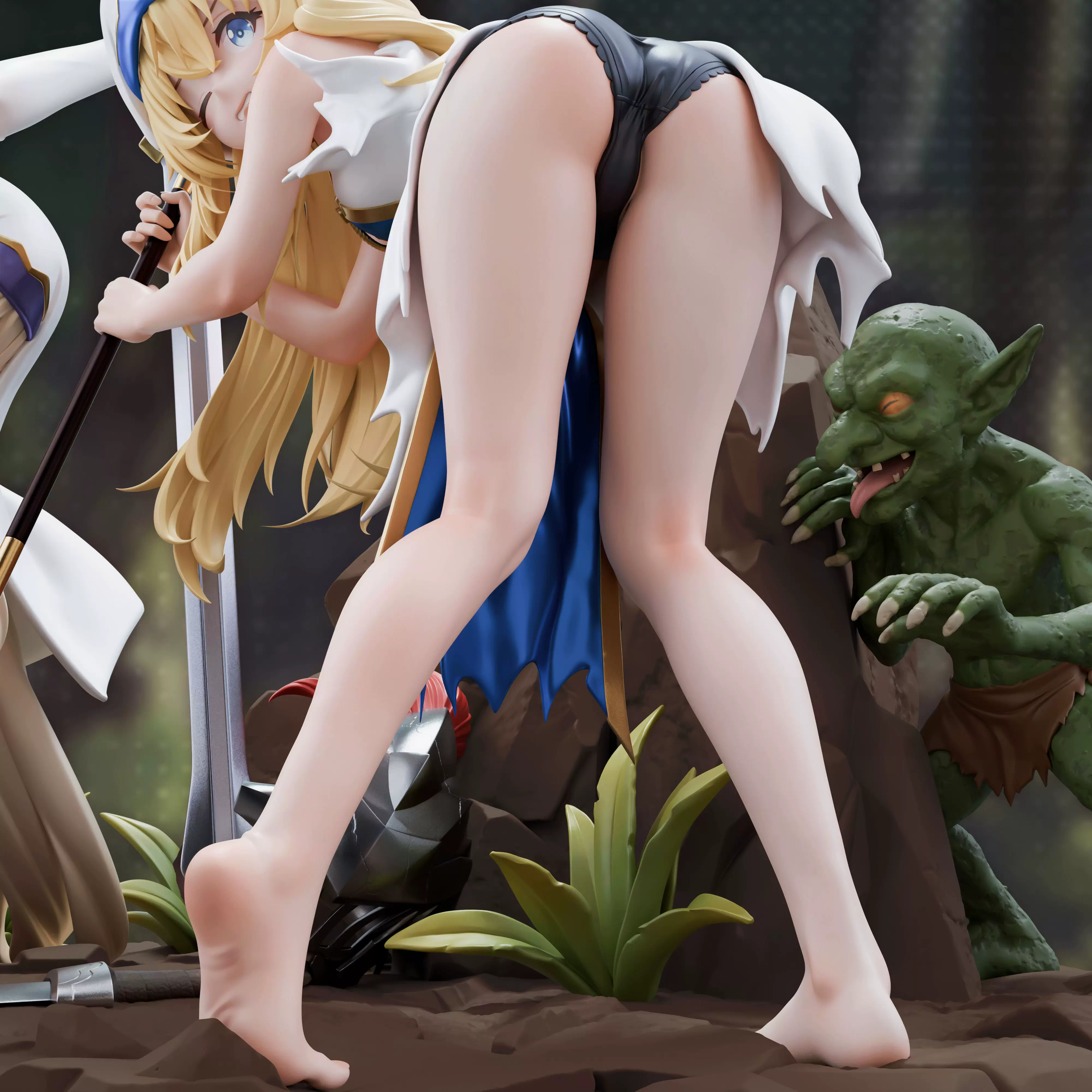【Pre-sale】1/6 Scale Goblin Prison Cowgirl-Goblin Slayer-Lolikoo X Sugar Heart Studio
