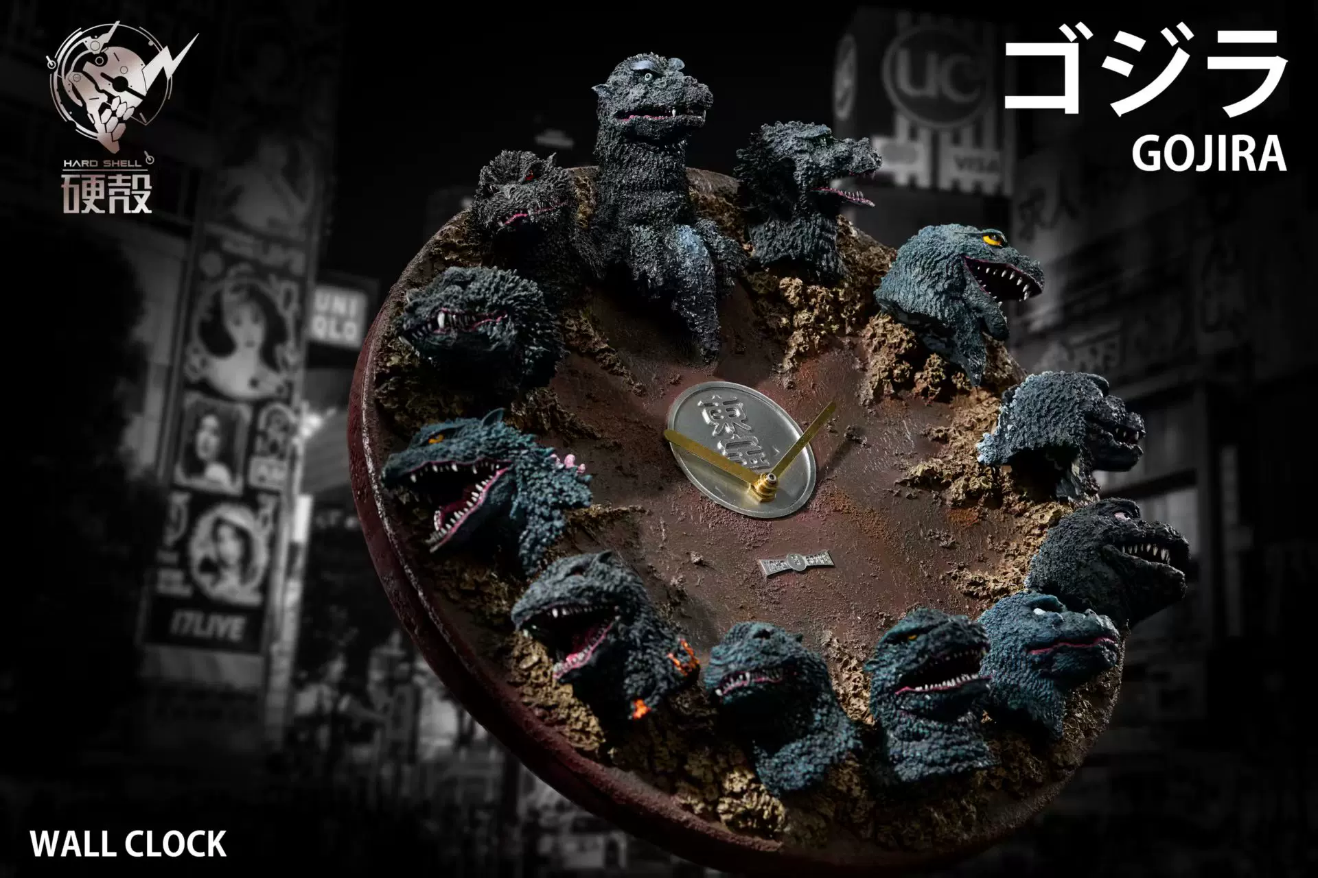 【Pre-sale】12 Heads Clock-Godzilla–Hardcore Studio
