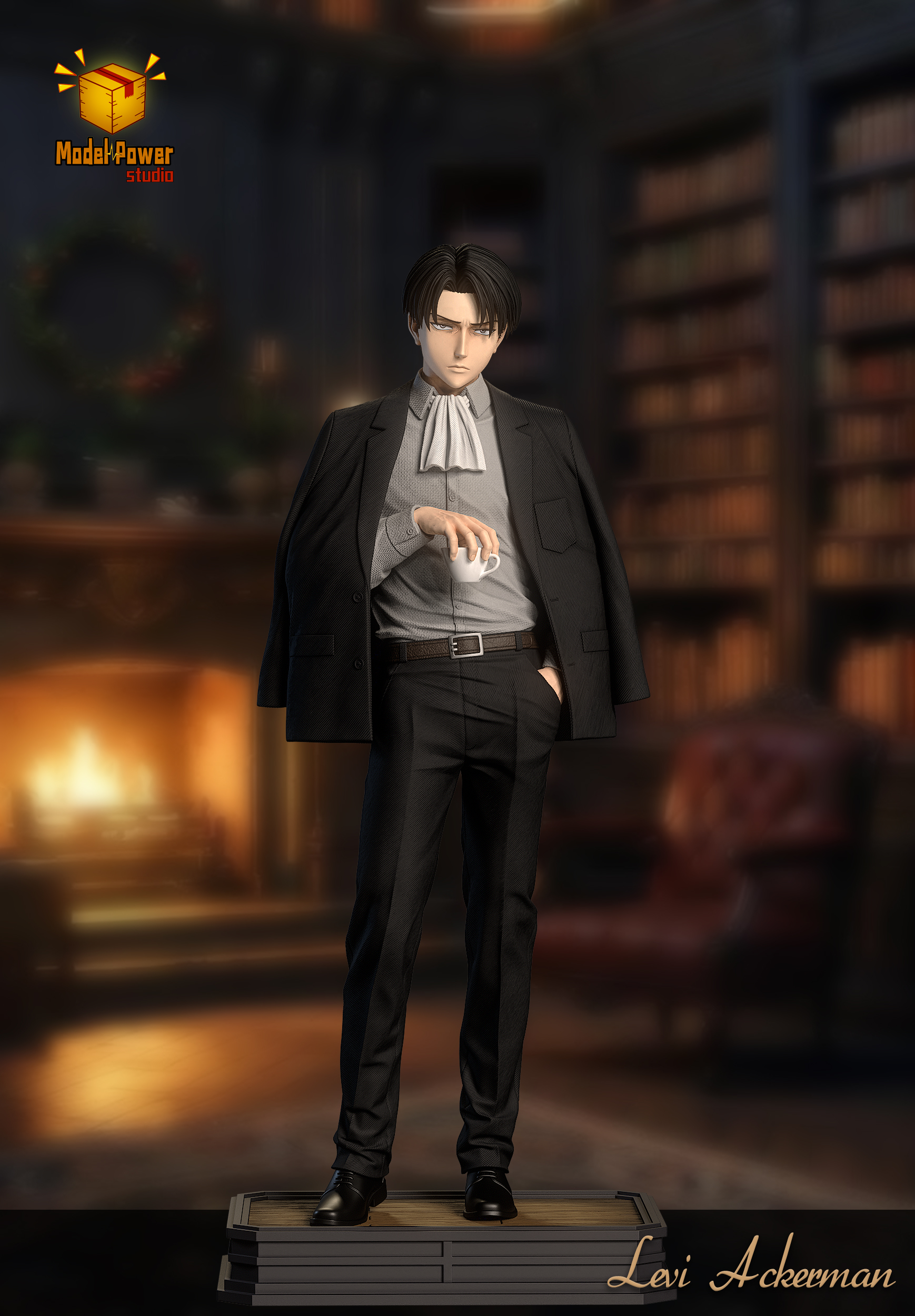 【Pre-sale】Suit Levi-Attack on Titan-Model Power Studio