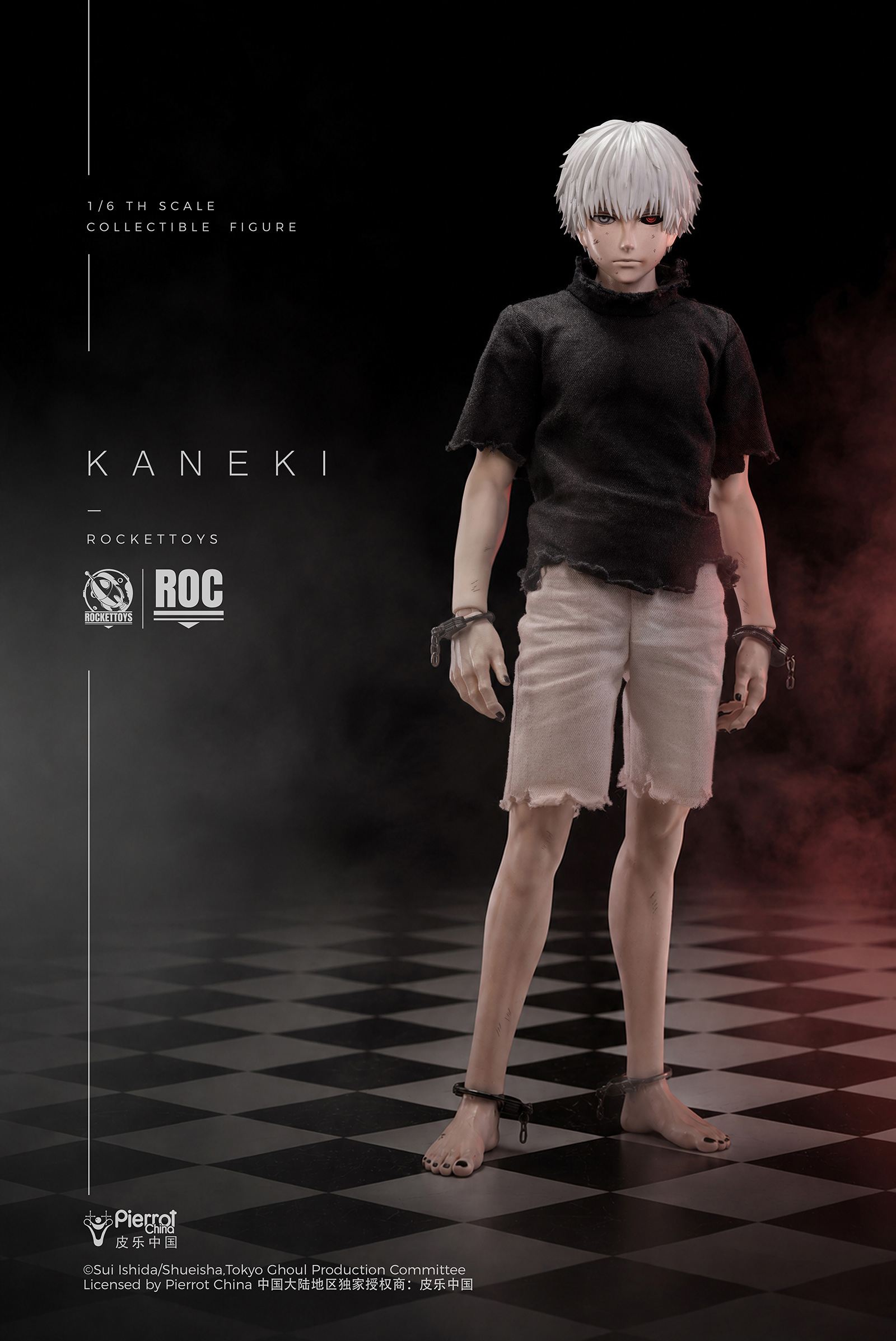 【Pre-sale】1/6 Scale Kaneki Ken-Tokyo Ghoul‌-Rocket Toys Studio